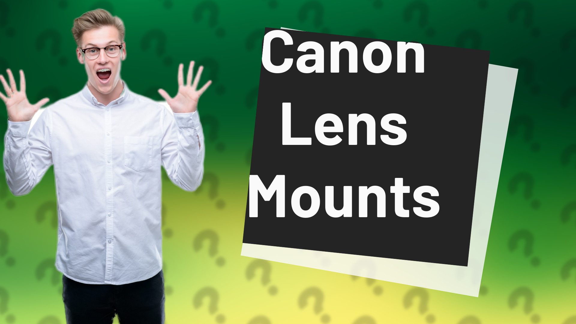 Canon Lens Mounts