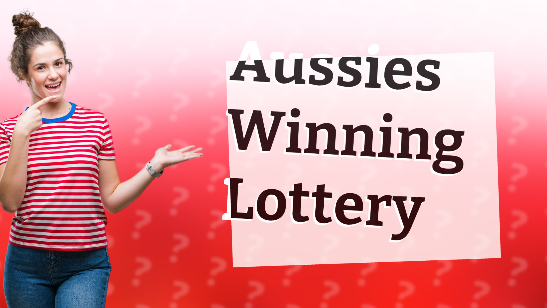 Aussies Winning Lottery