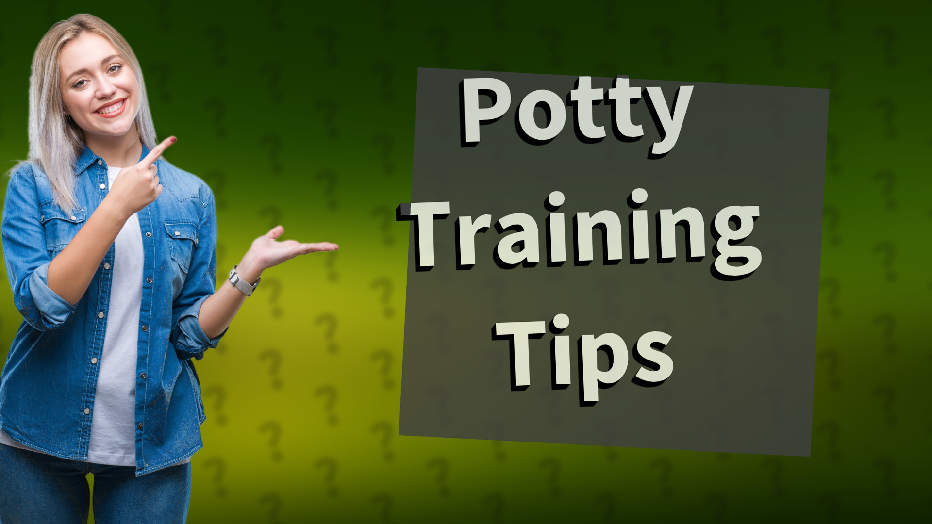 Potty Training Tips