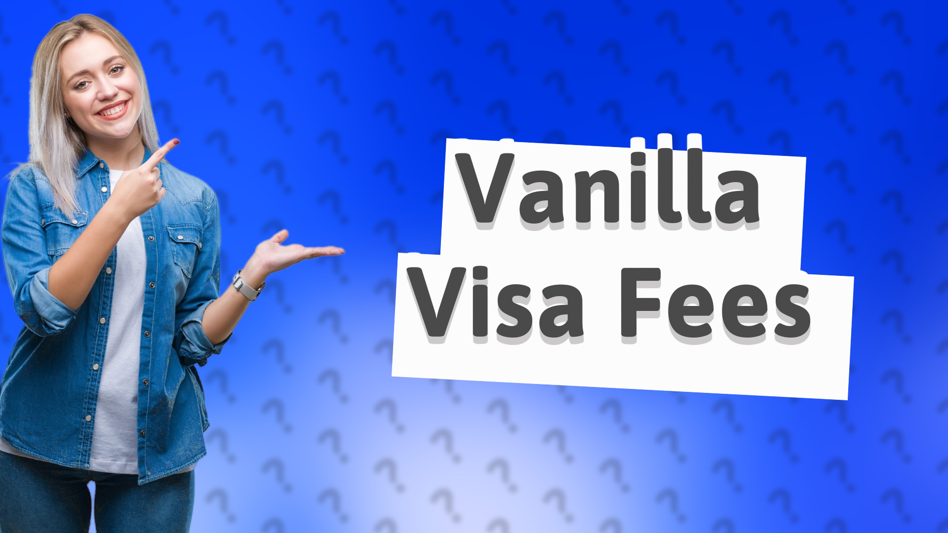 Vanilla Visa Fees
