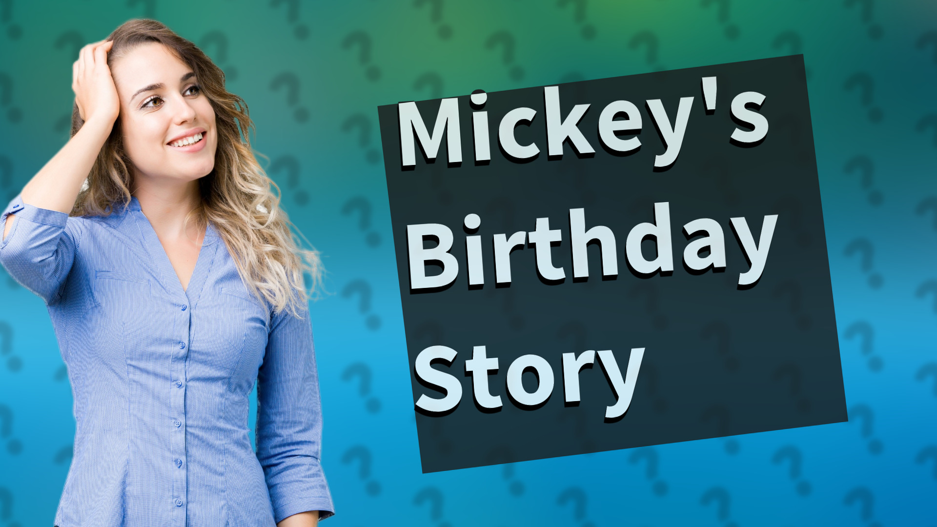Mickey's Birthday Story