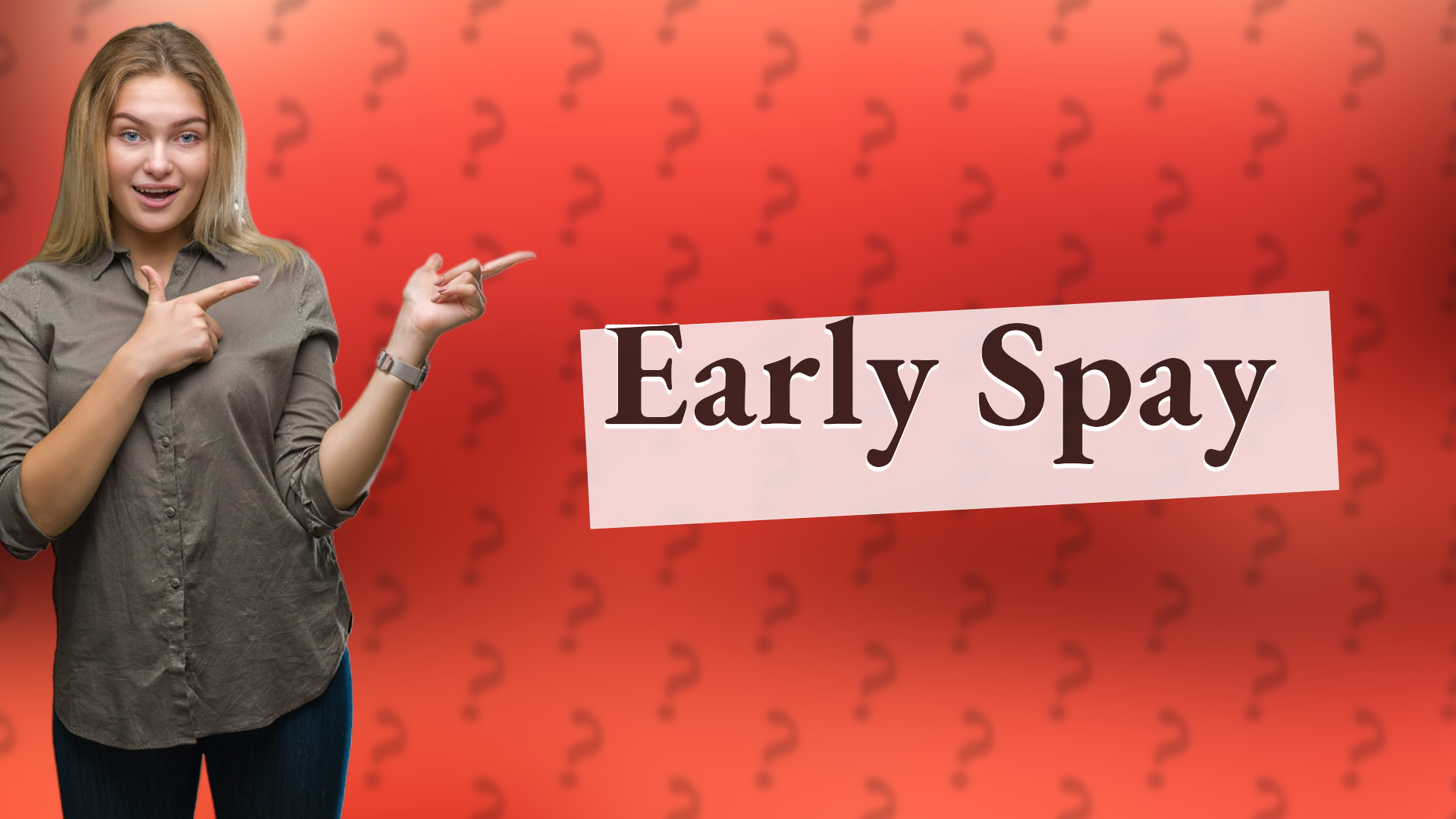 Early Spay