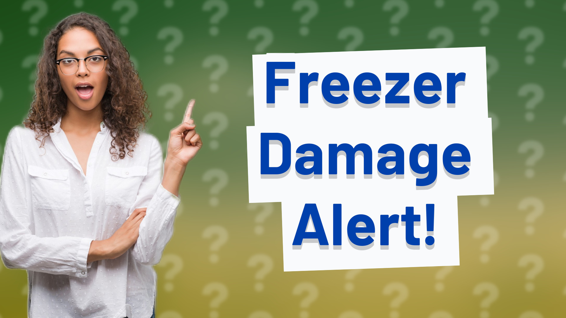 Freezer Damage Alert!