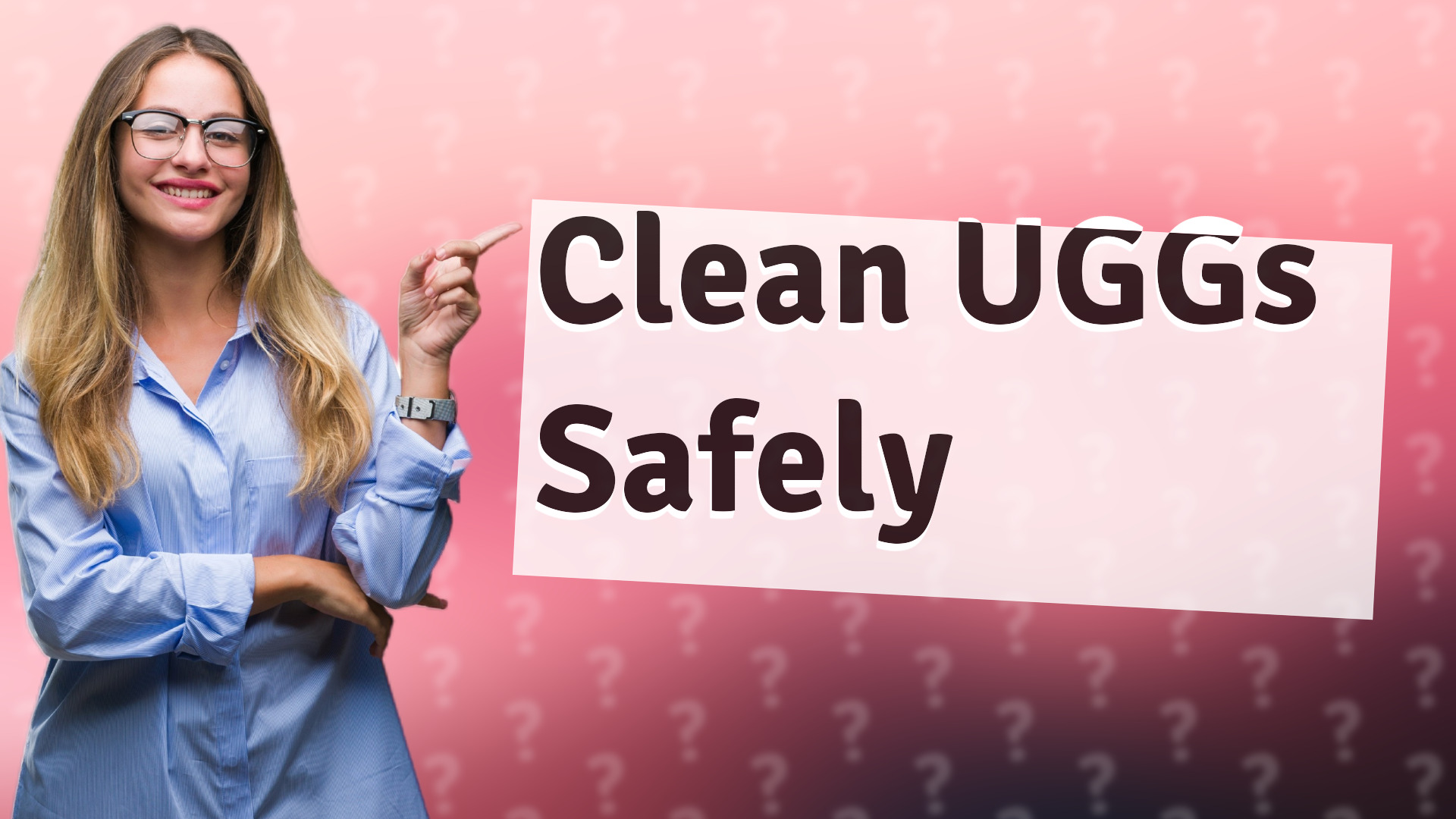 Clean UGGs Safely