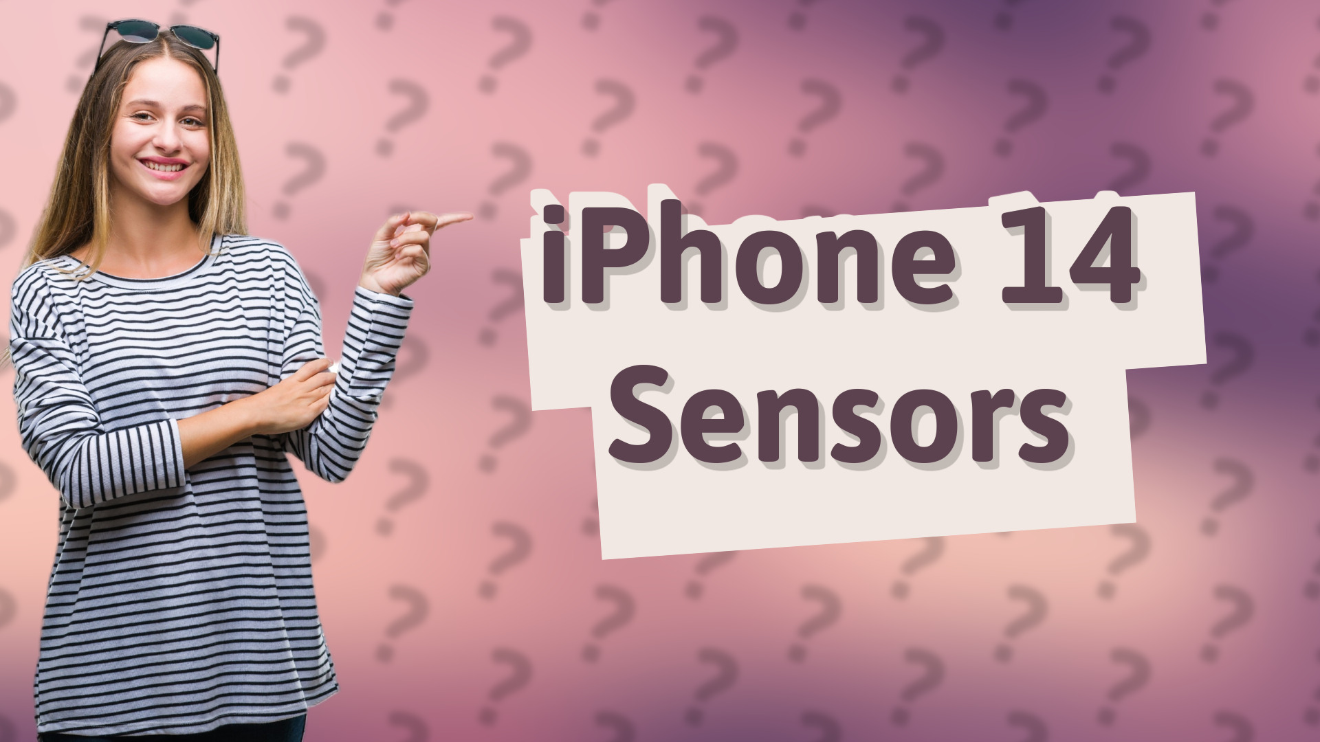 iPhone 14 Sensors