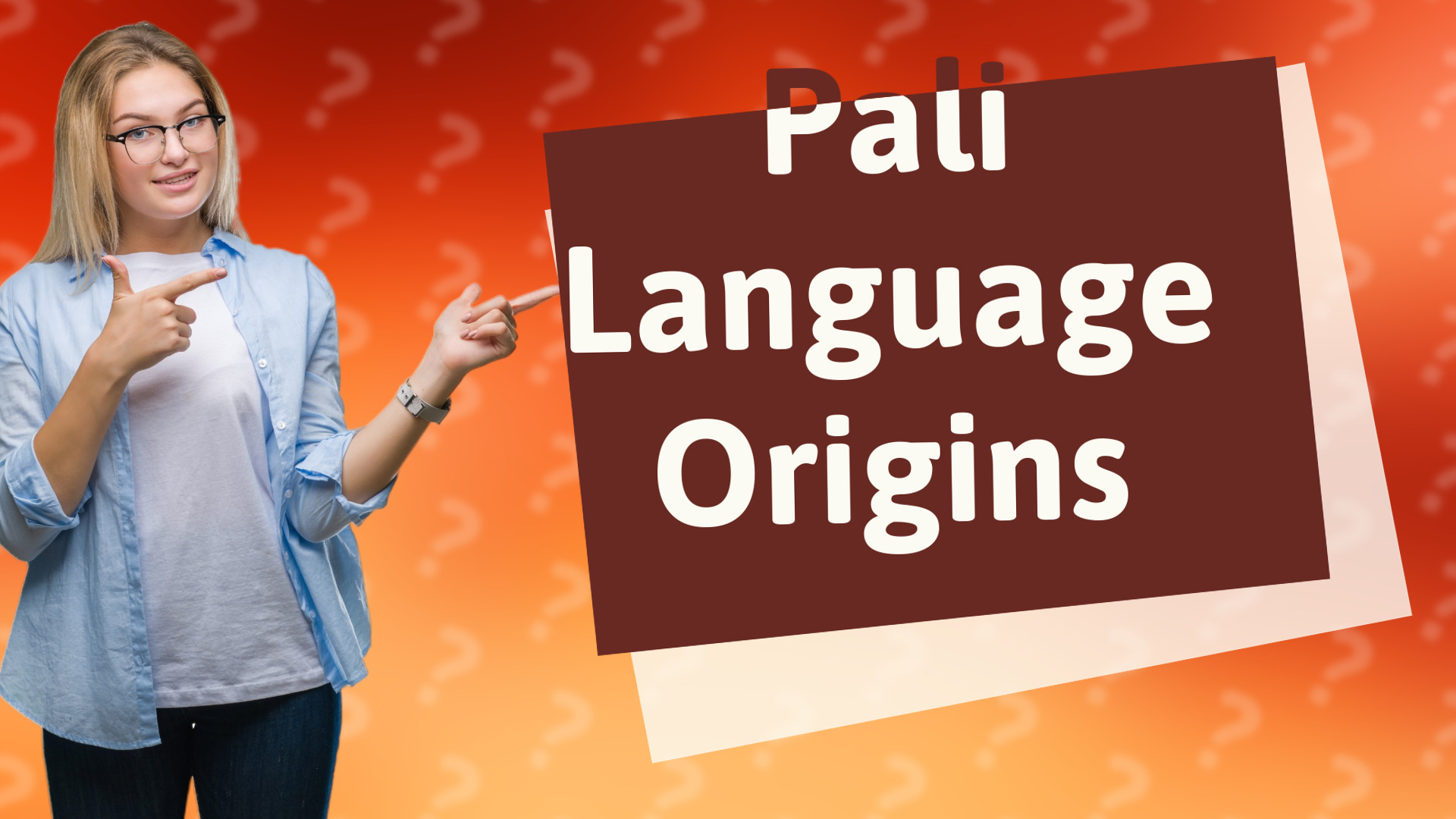 Pali Language Origins