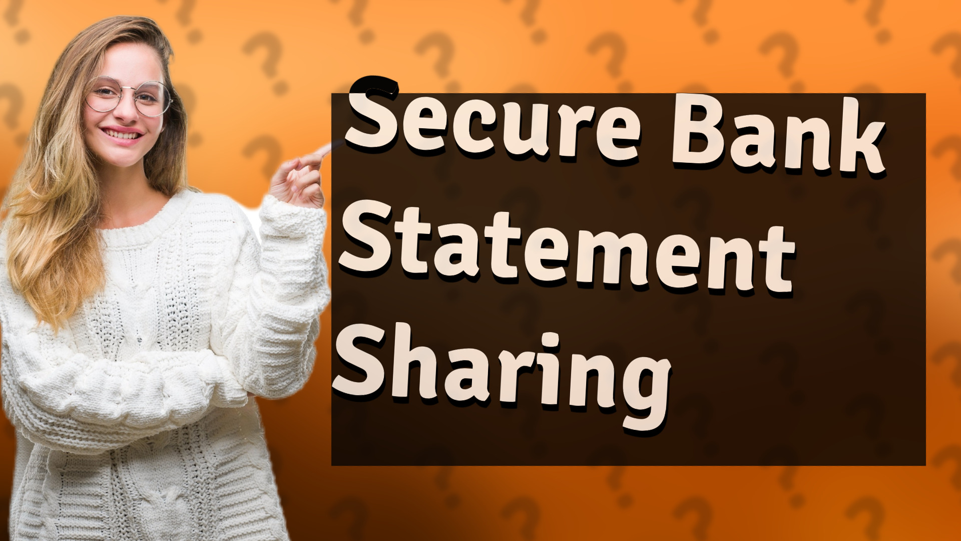 Secure Bank Statement Sharing