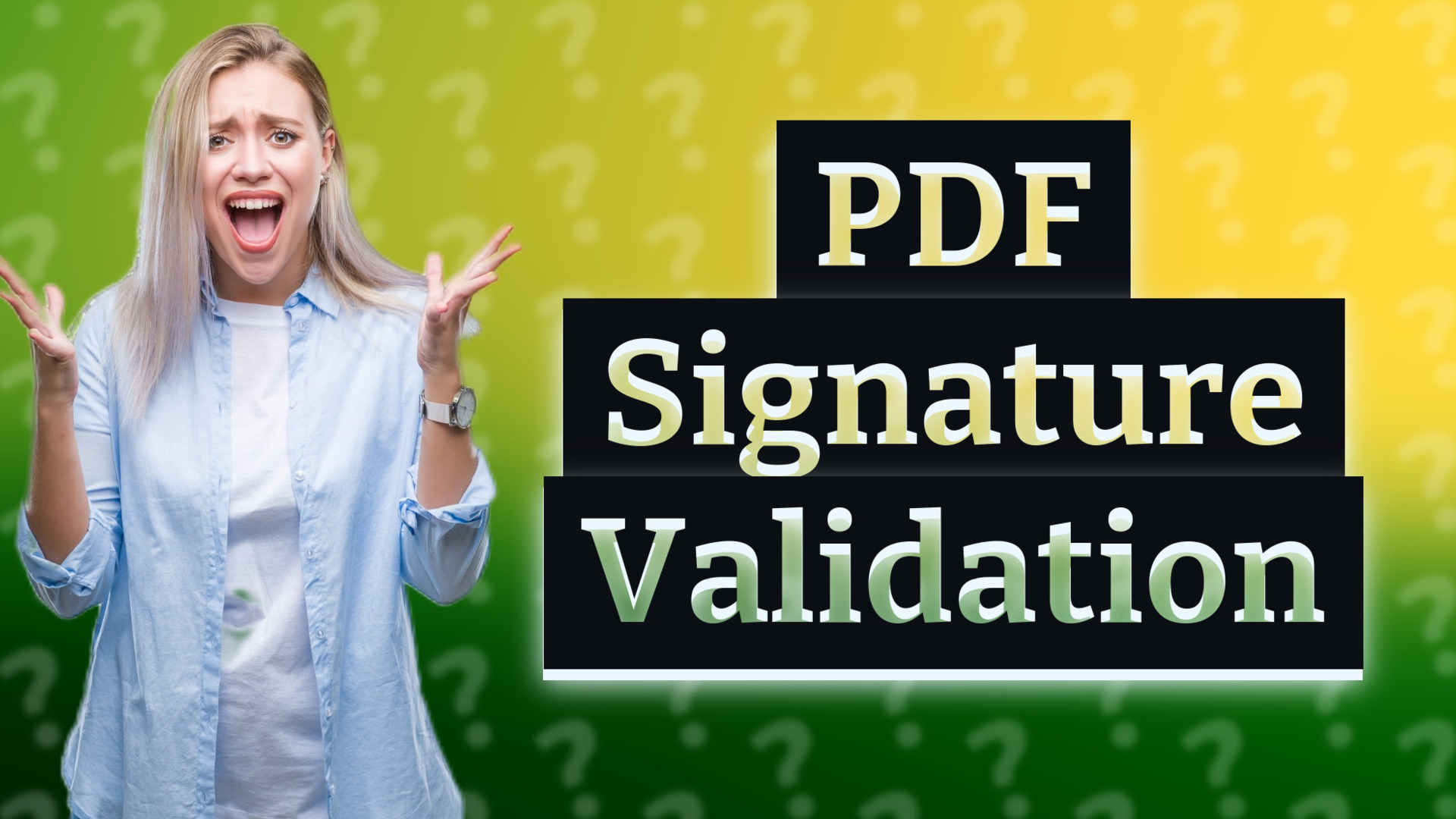 PDF Signature Validation