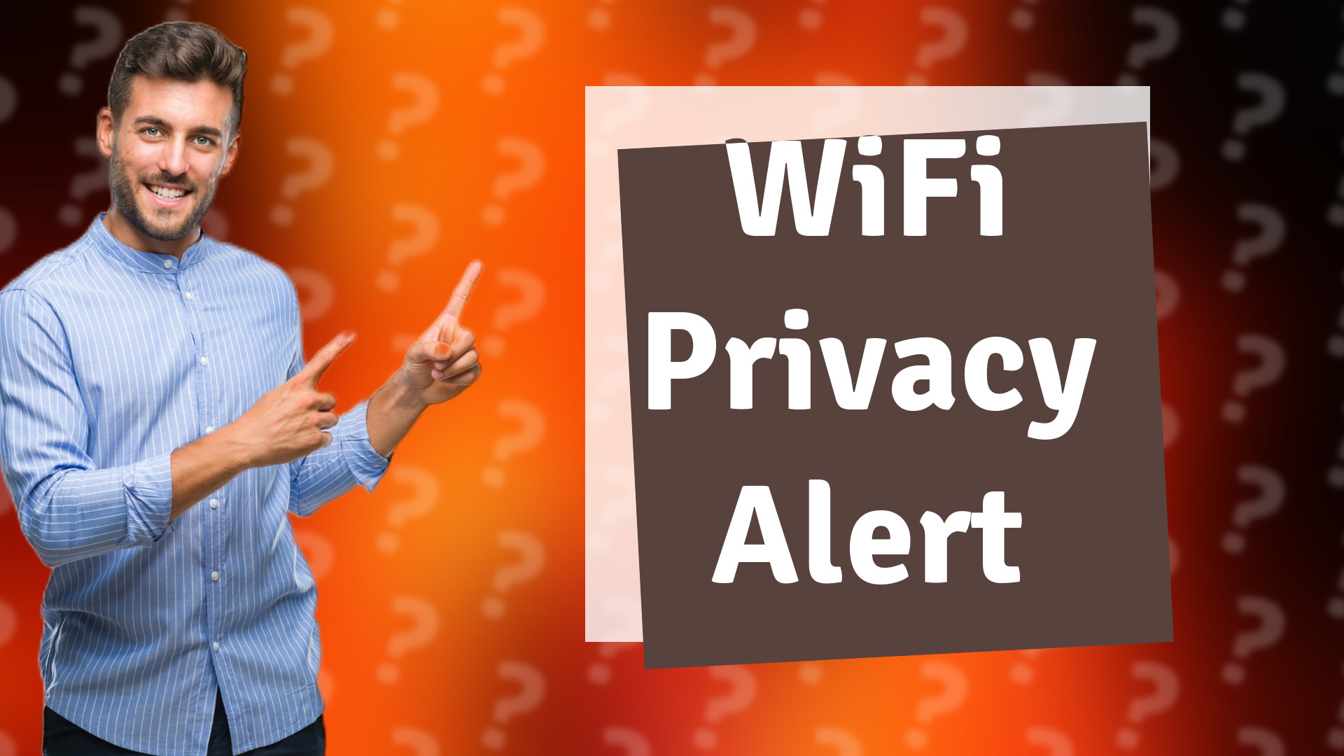 WiFi Privacy Alert