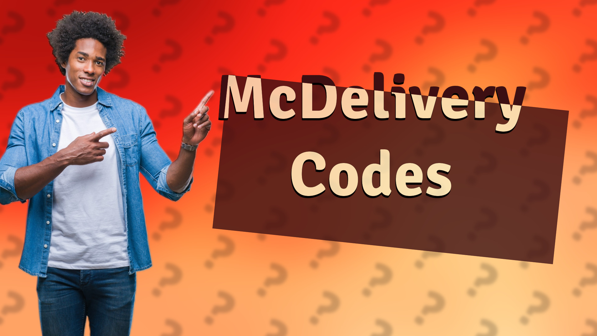 McDelivery Codes