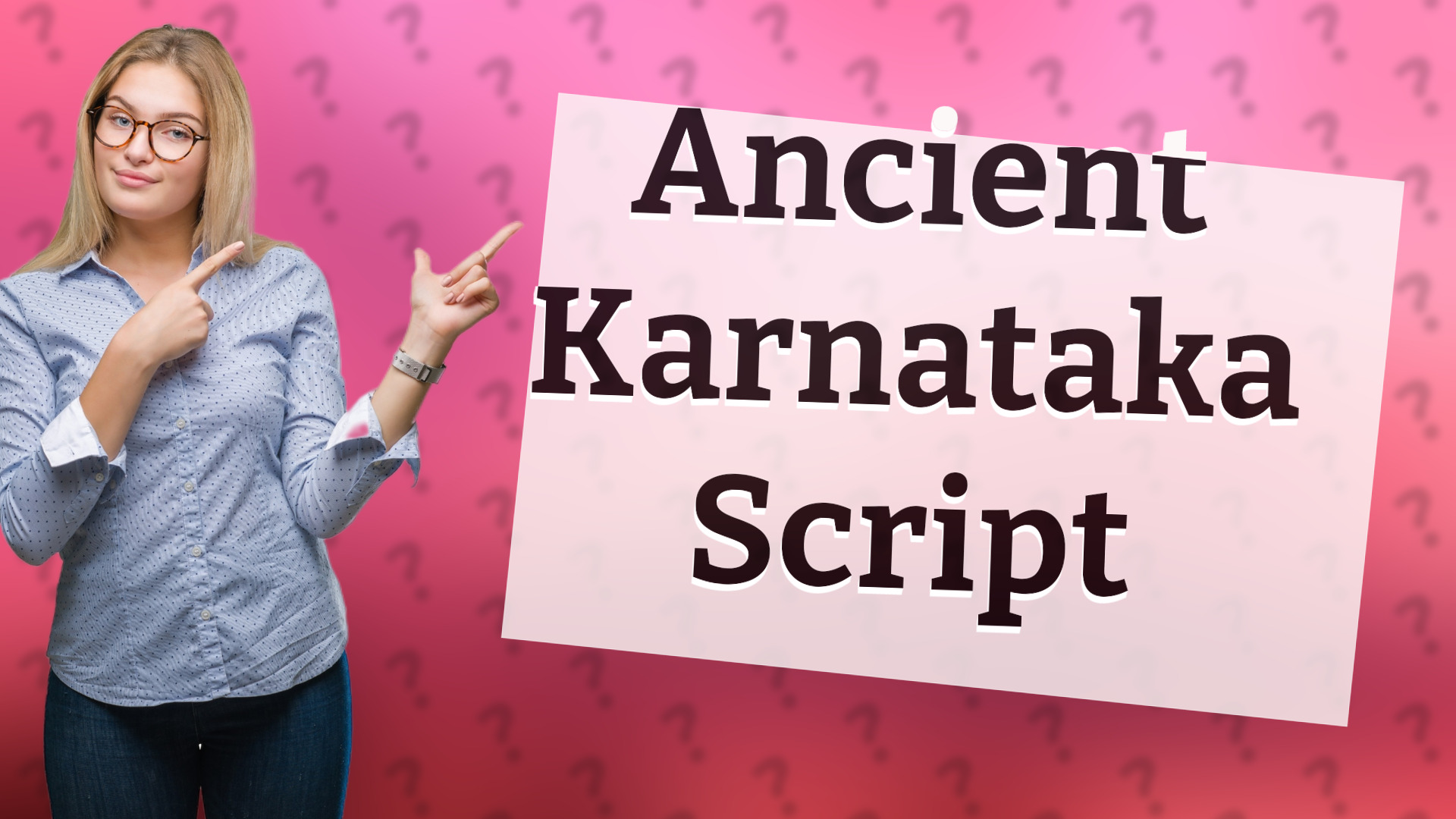 Ancient Karnataka Script