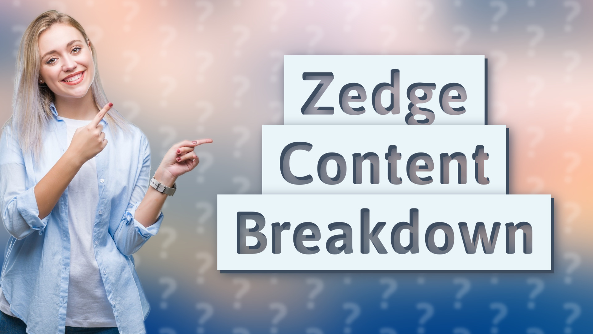 Zedge Content Breakdown