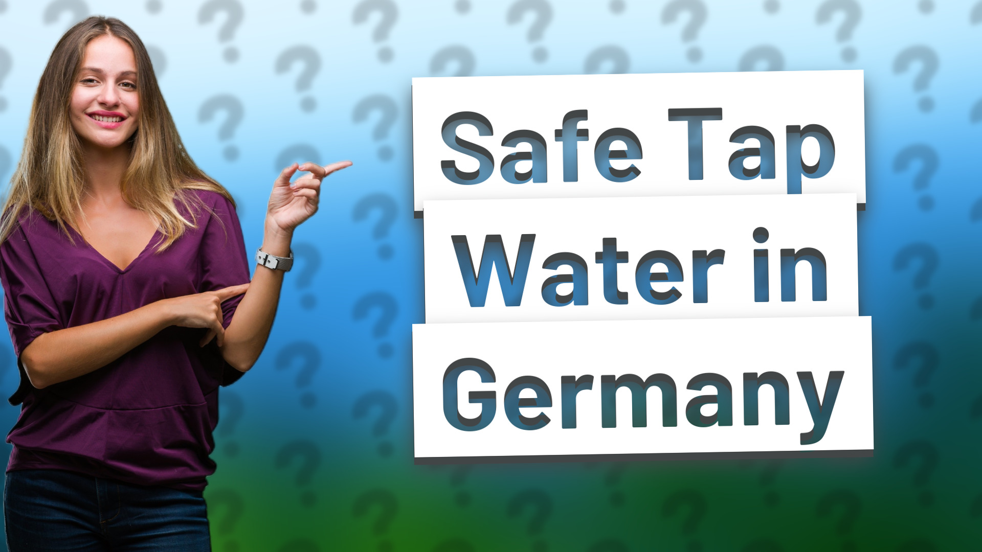 Safe Tap Water in Germany