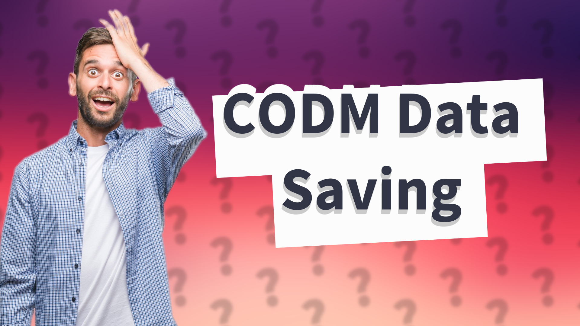 CODM Data Saving