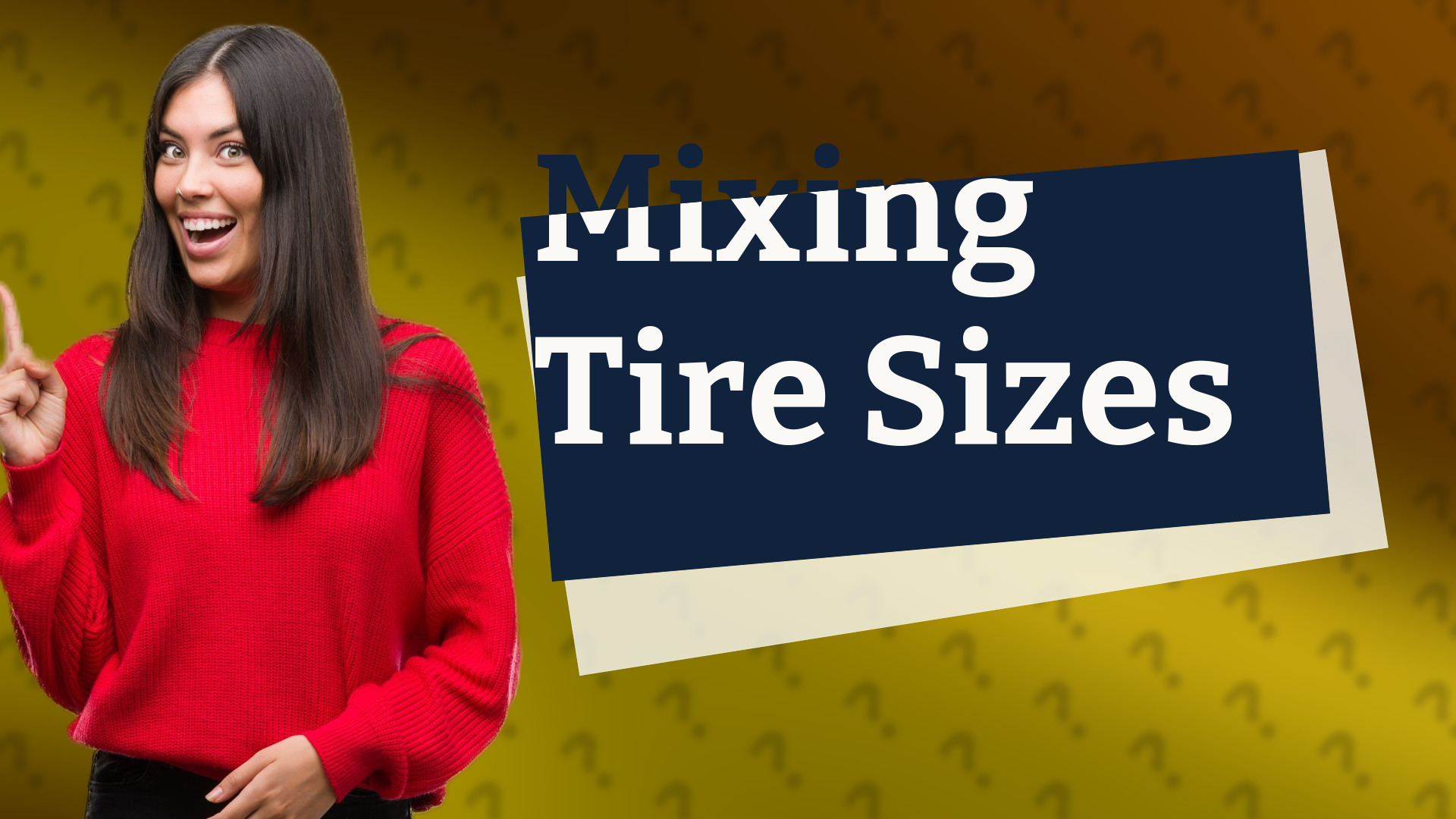 Mixing Tire Sizes