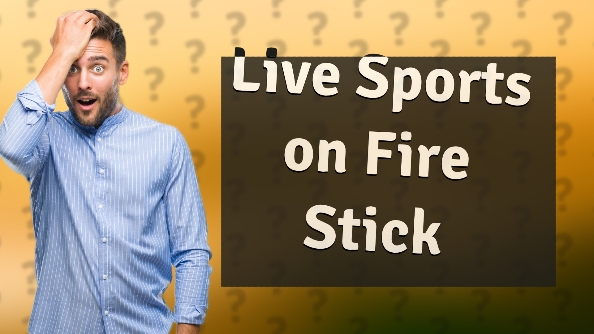 Live Sports on Fire Stick