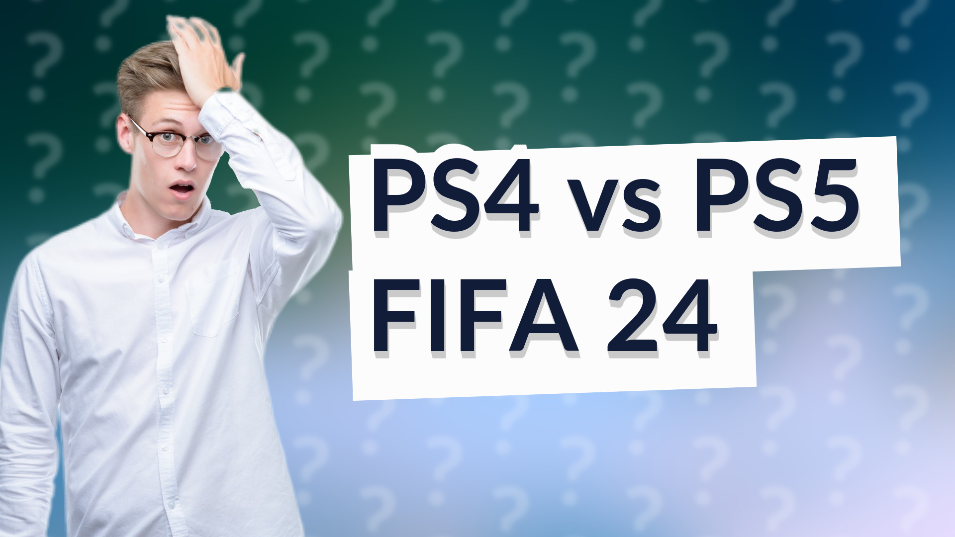PS4 vs PS5 FIFA 24