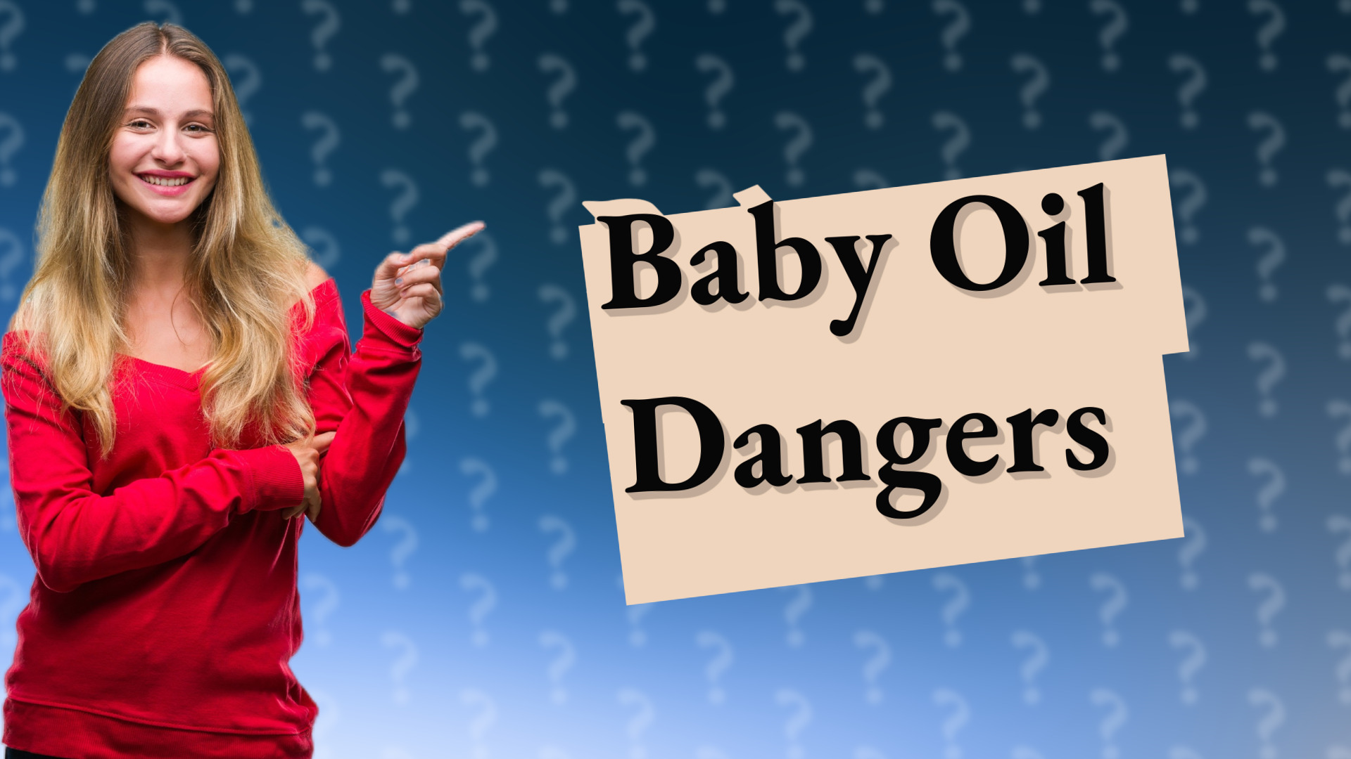 Baby Oil Dangers
