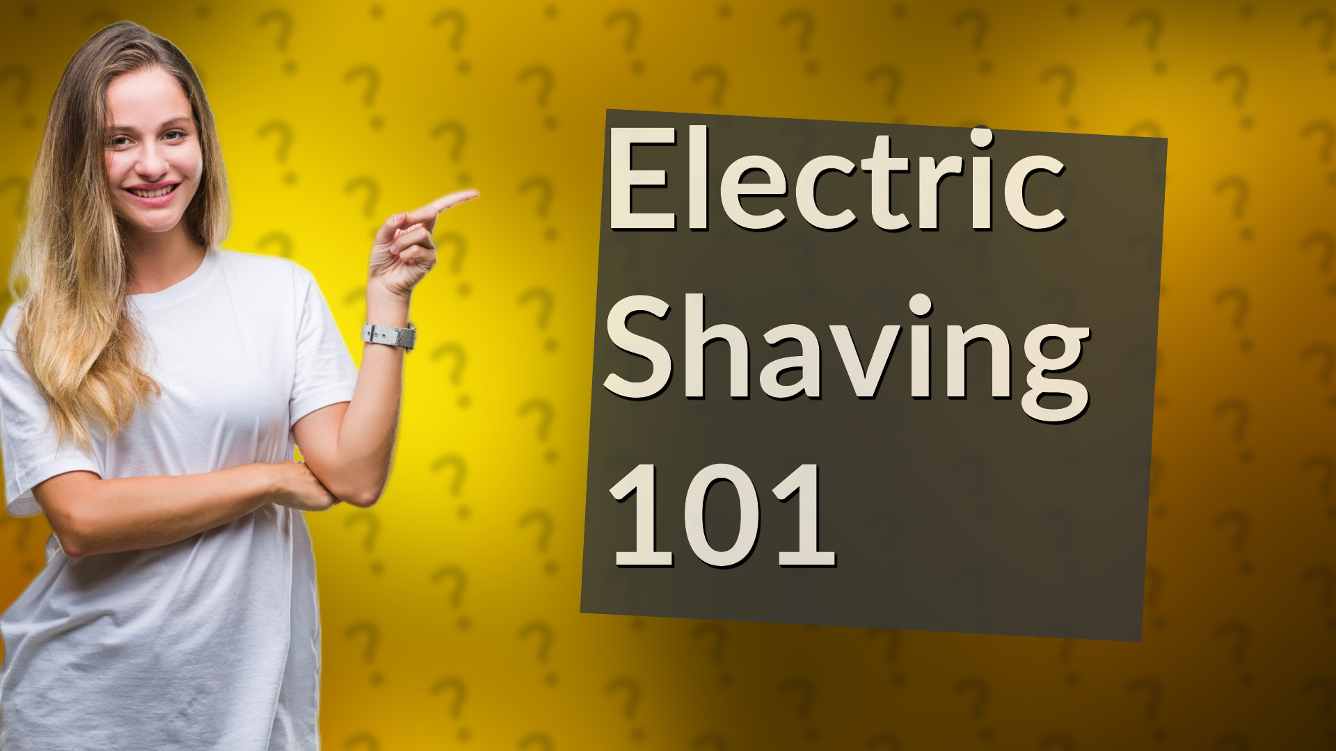 Electric Shaving 101