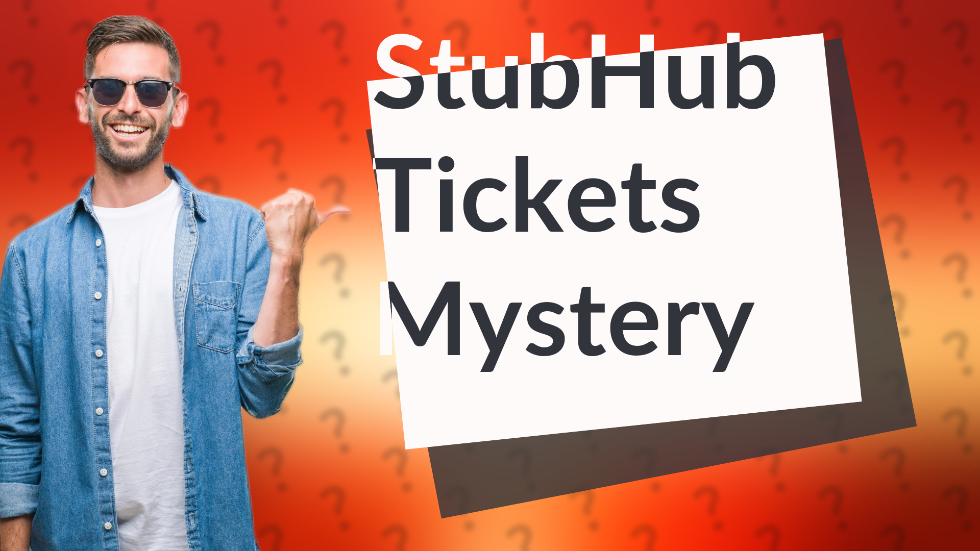 StubHub Tickets Mystery