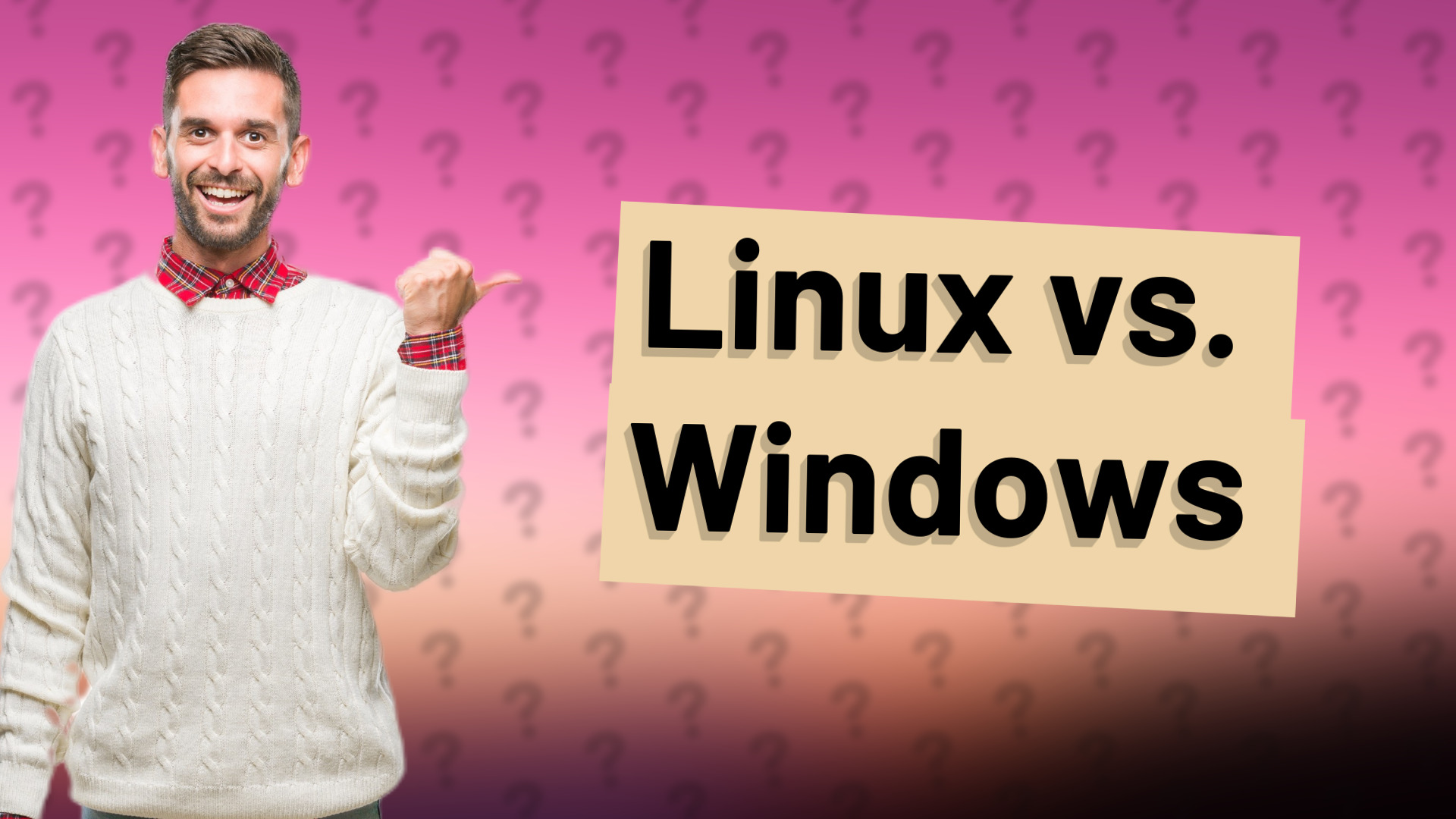 Linux vs. Windows