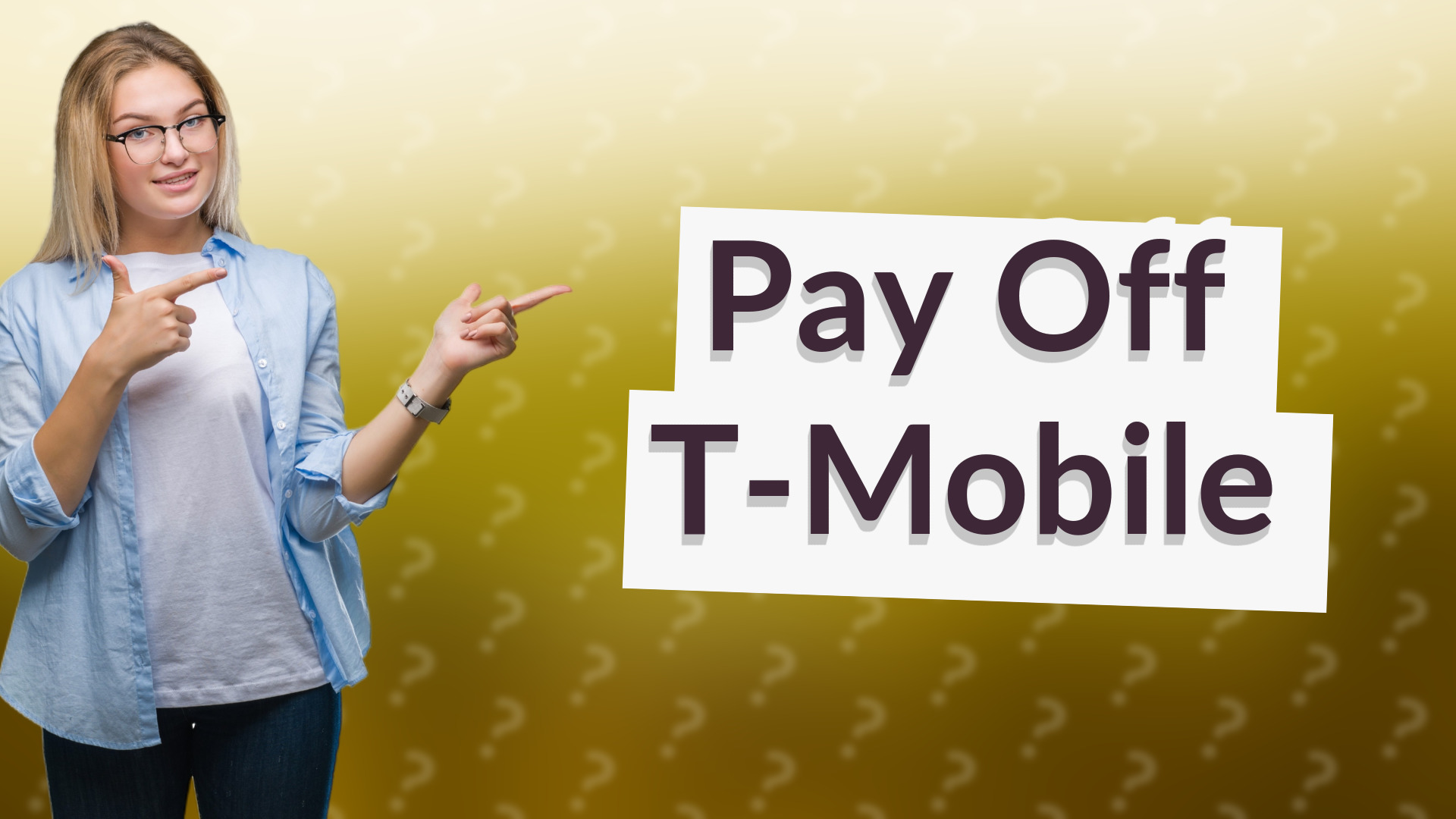 Pay Off T-Mobile