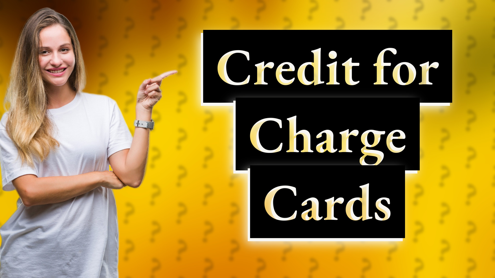 Credit for Charge Cards