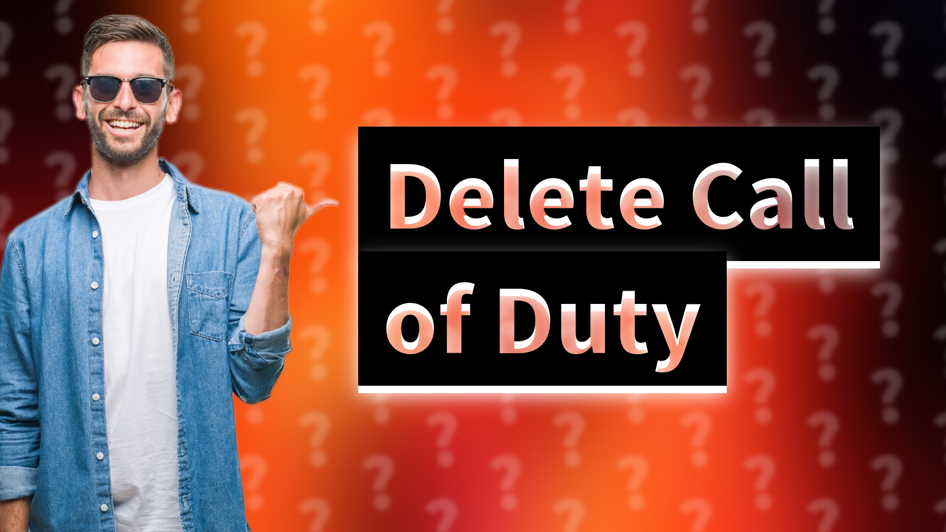 Delete Call of Duty