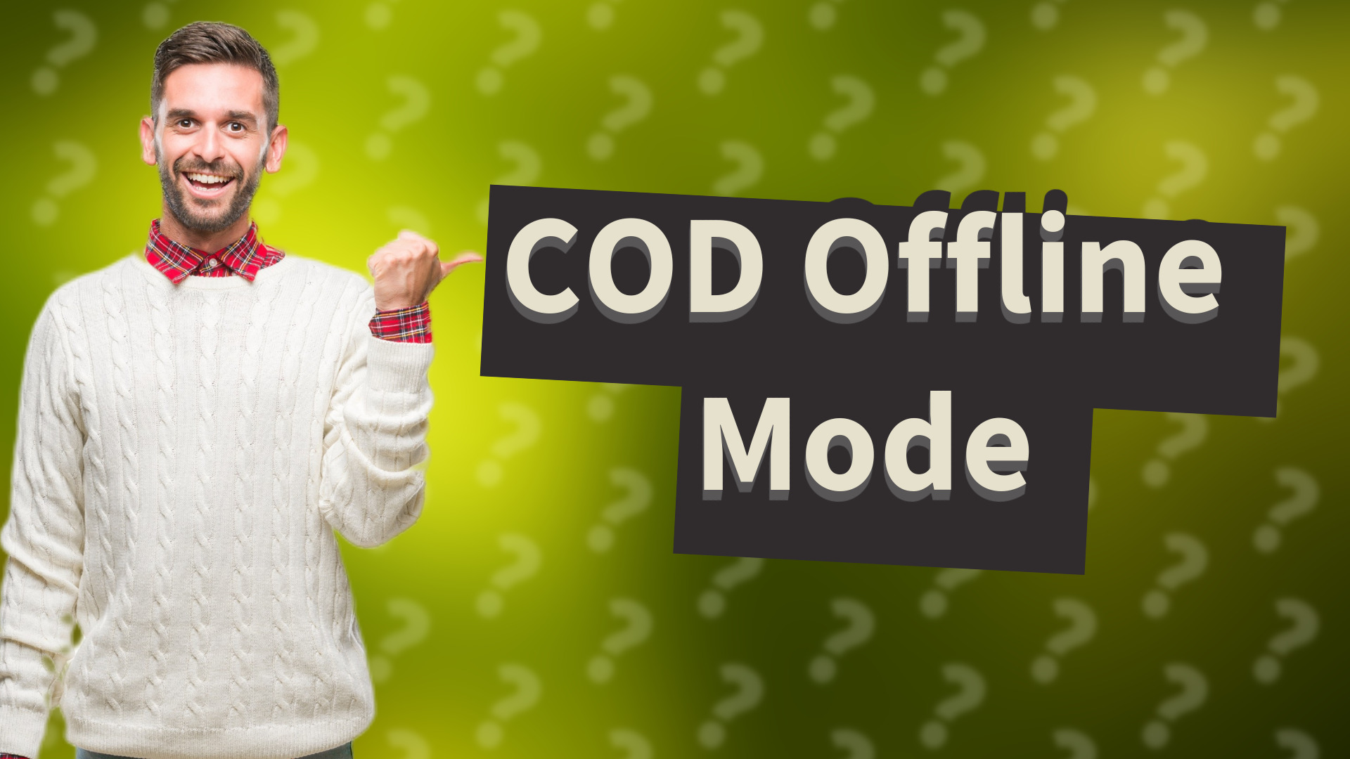 COD Offline Mode