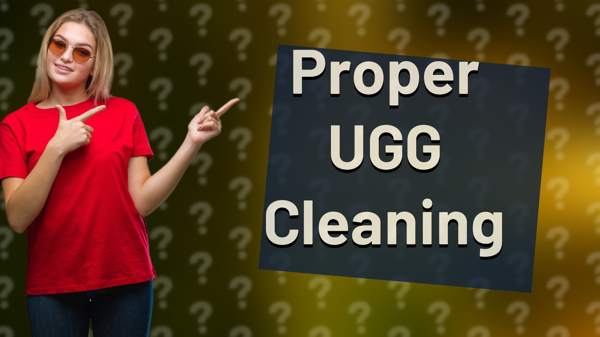 Proper UGG Cleaning