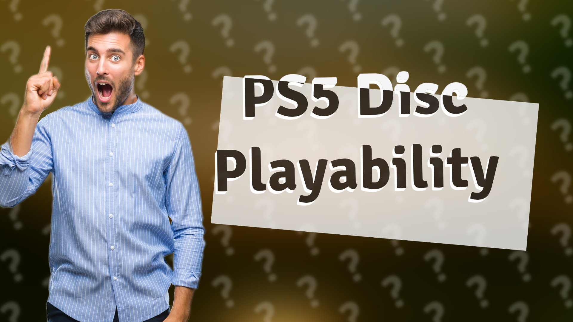 PS5 Disc Playability