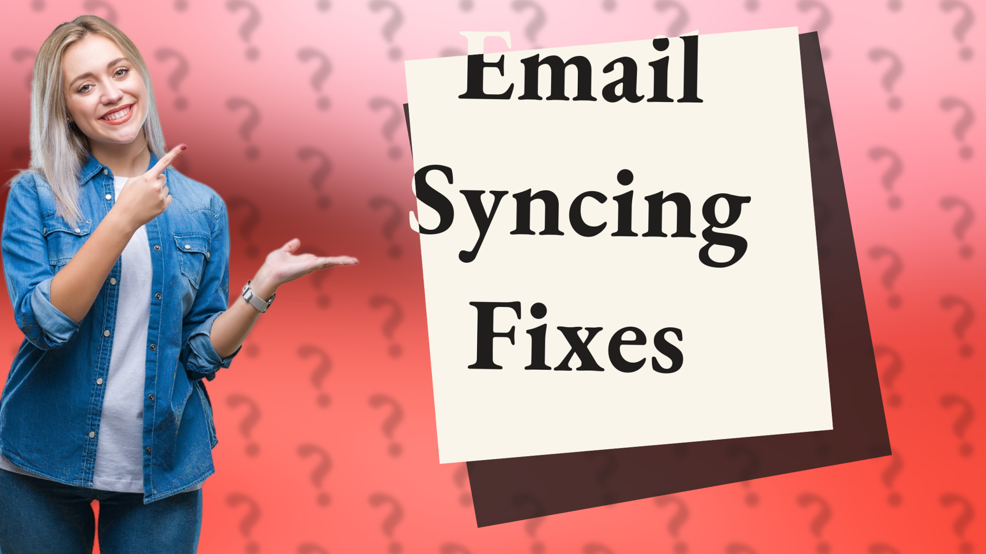 Email Syncing Fixes