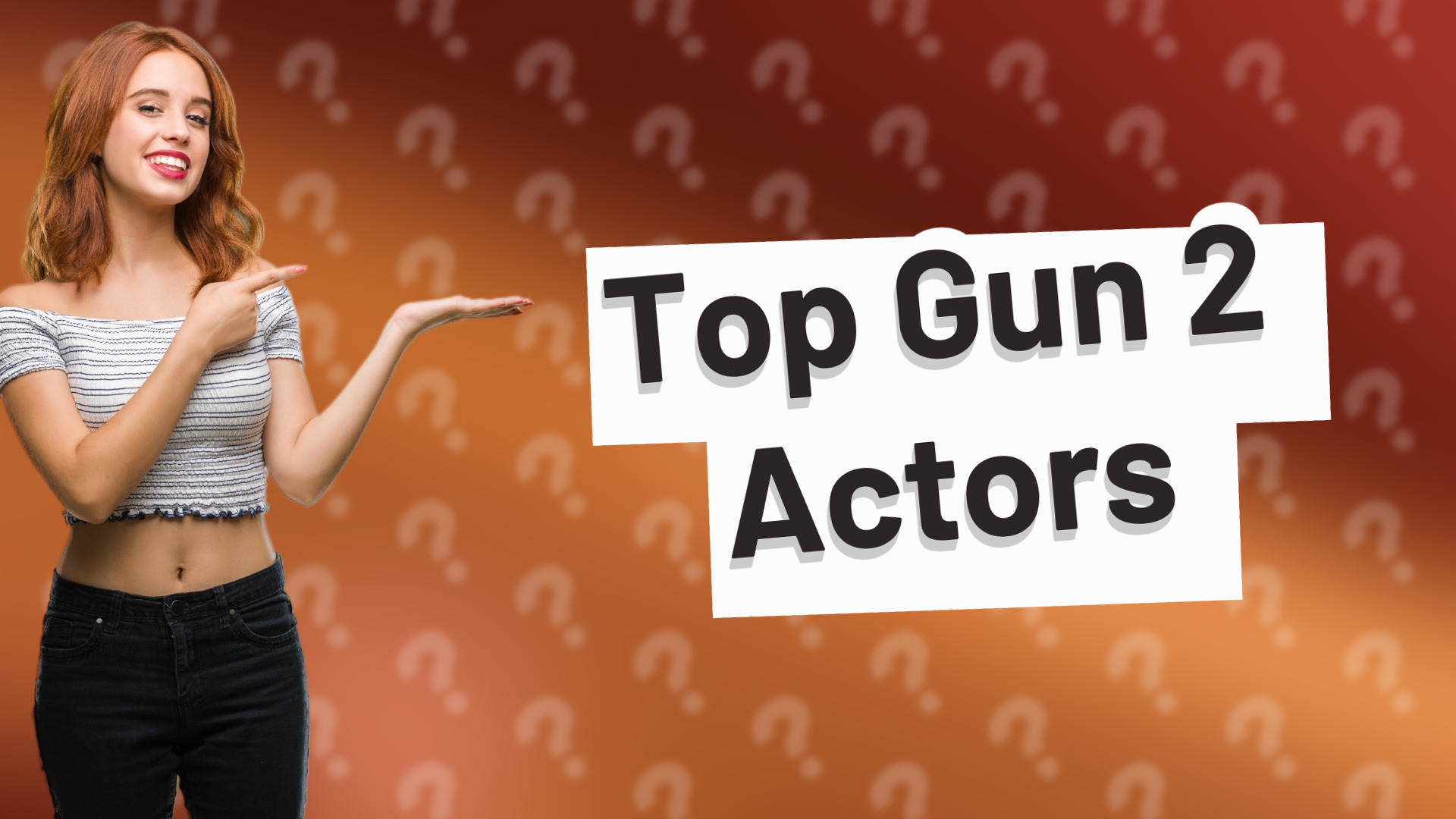 Top Gun 2 Actors