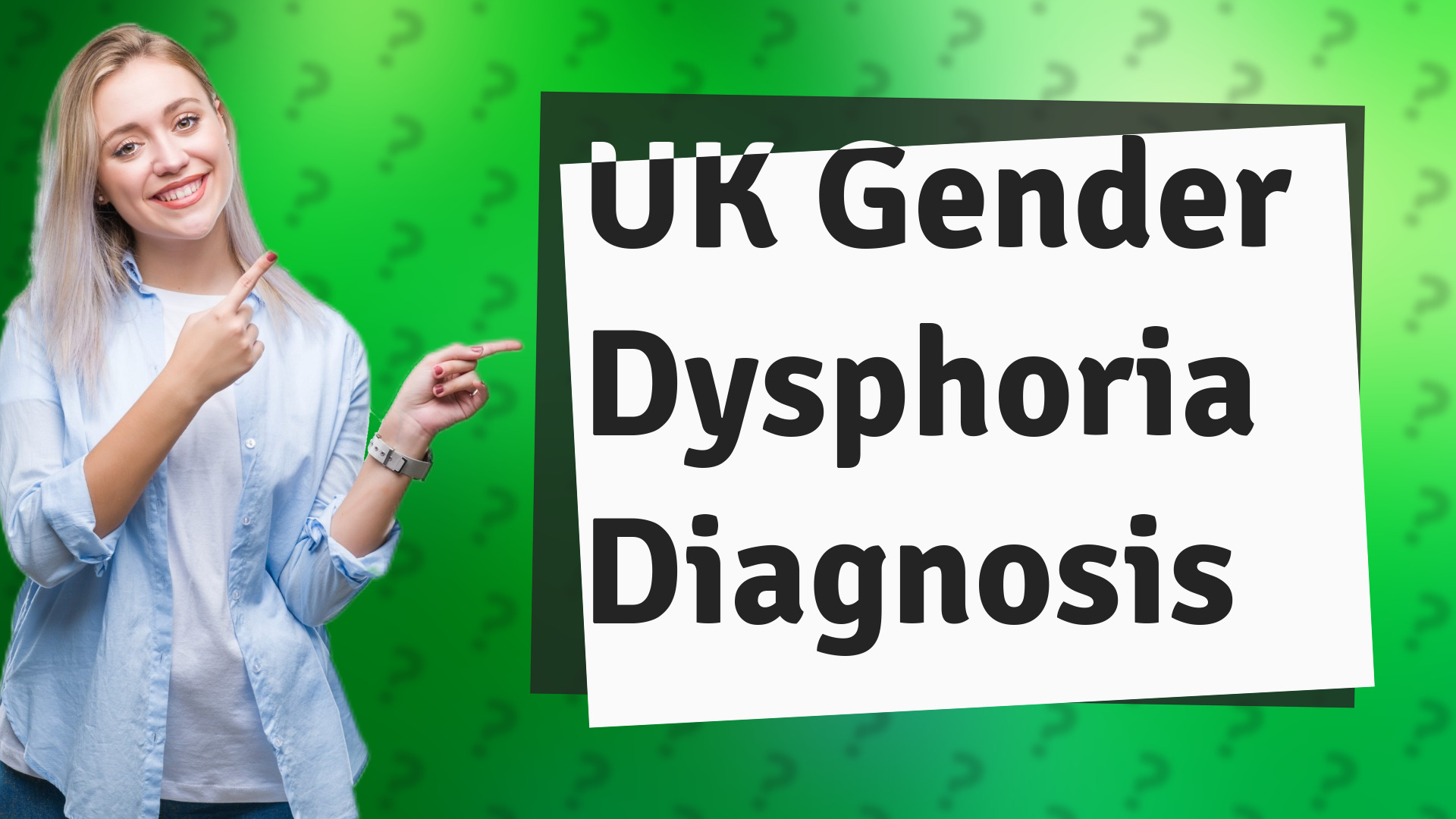 UK Gender Dysphoria Diagnosis