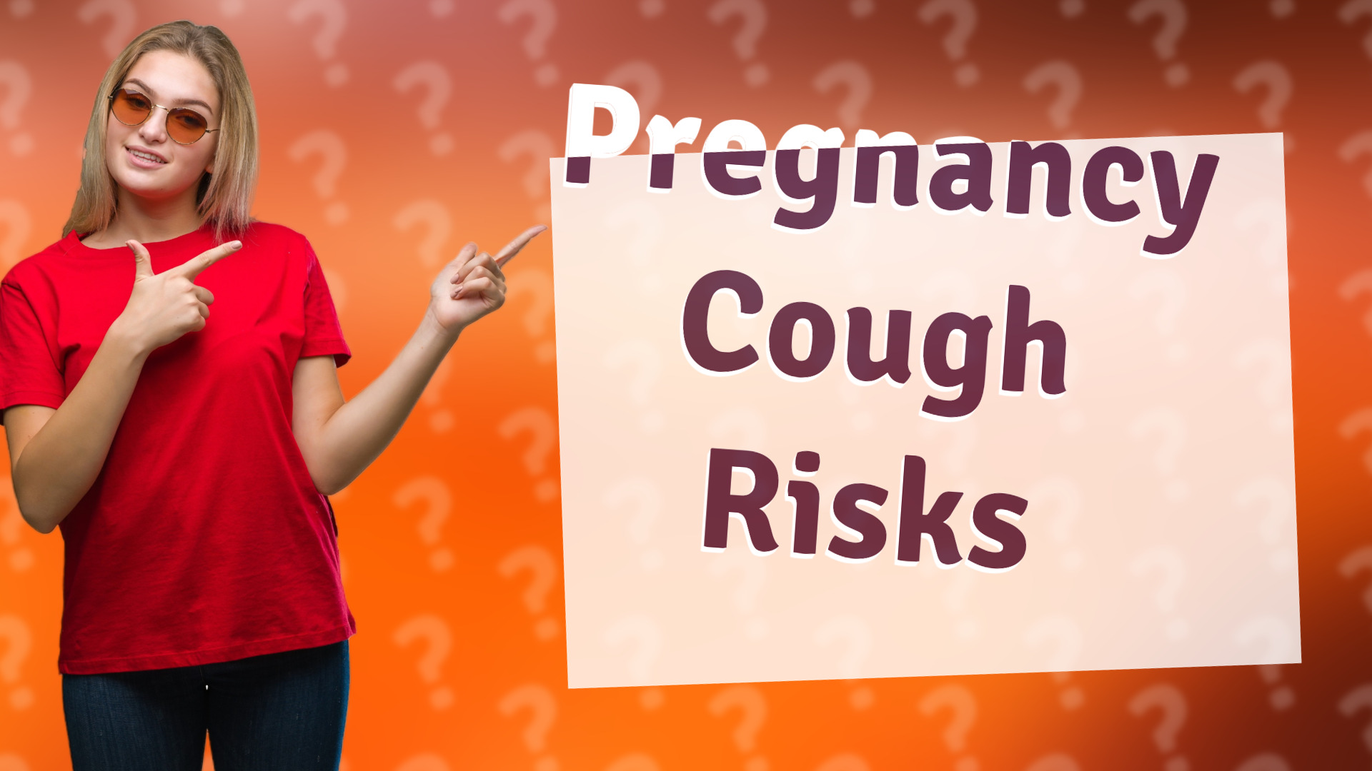 Pregnancy Cough Risks