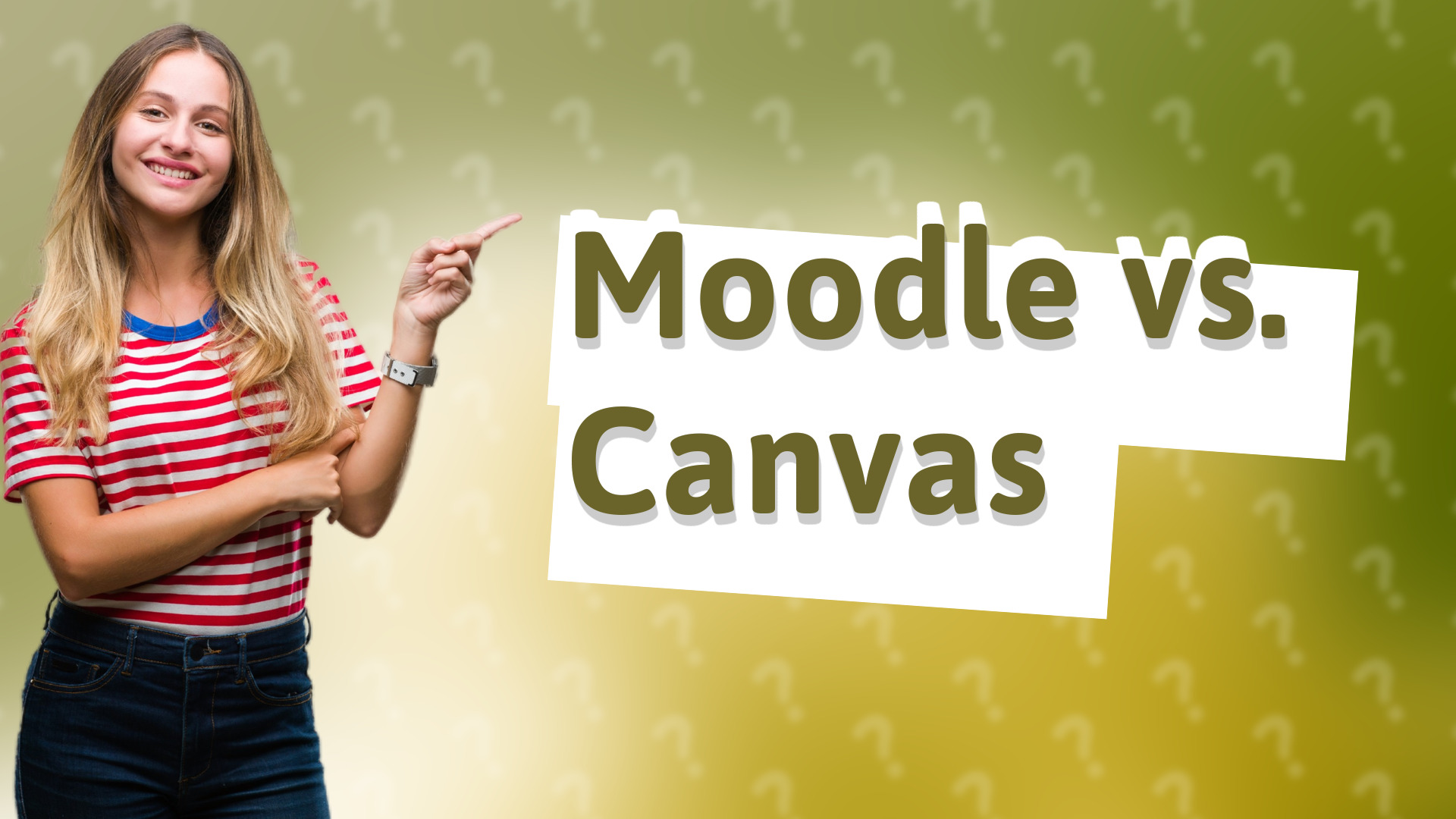 Moodle vs. Canvas