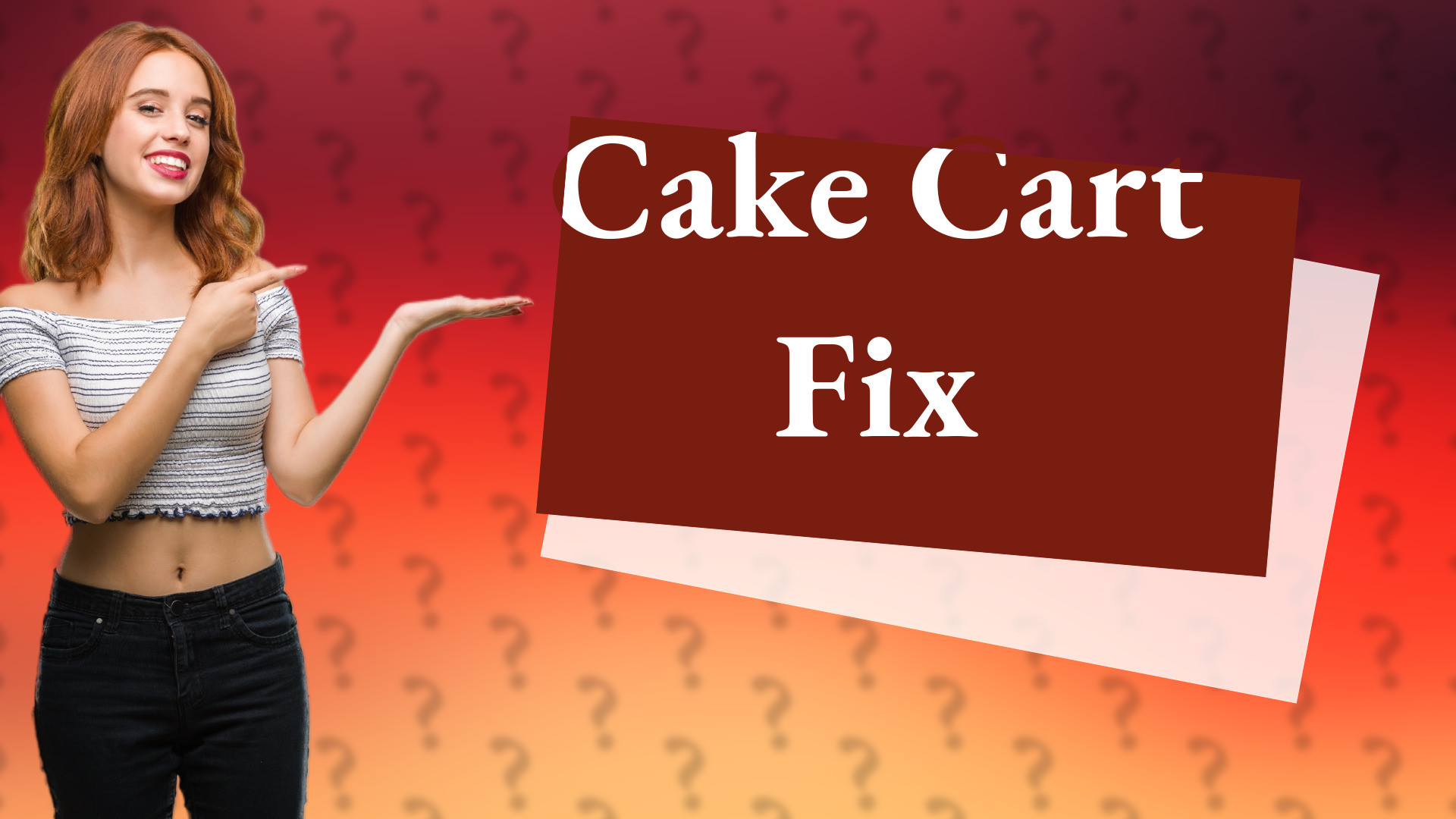 Cake Cart Fix
