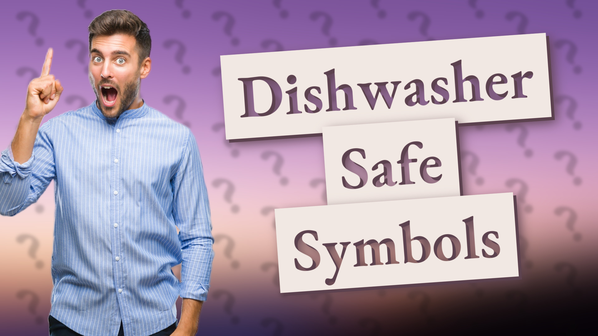 Dishwasher Safe Symbols