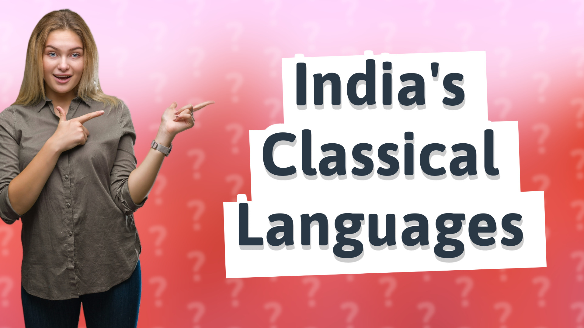 India's Classical Languages