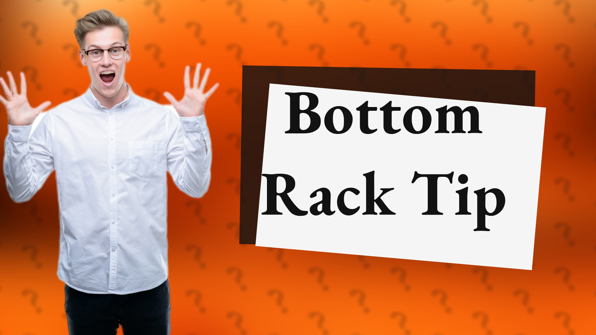 Bottom Rack Tip