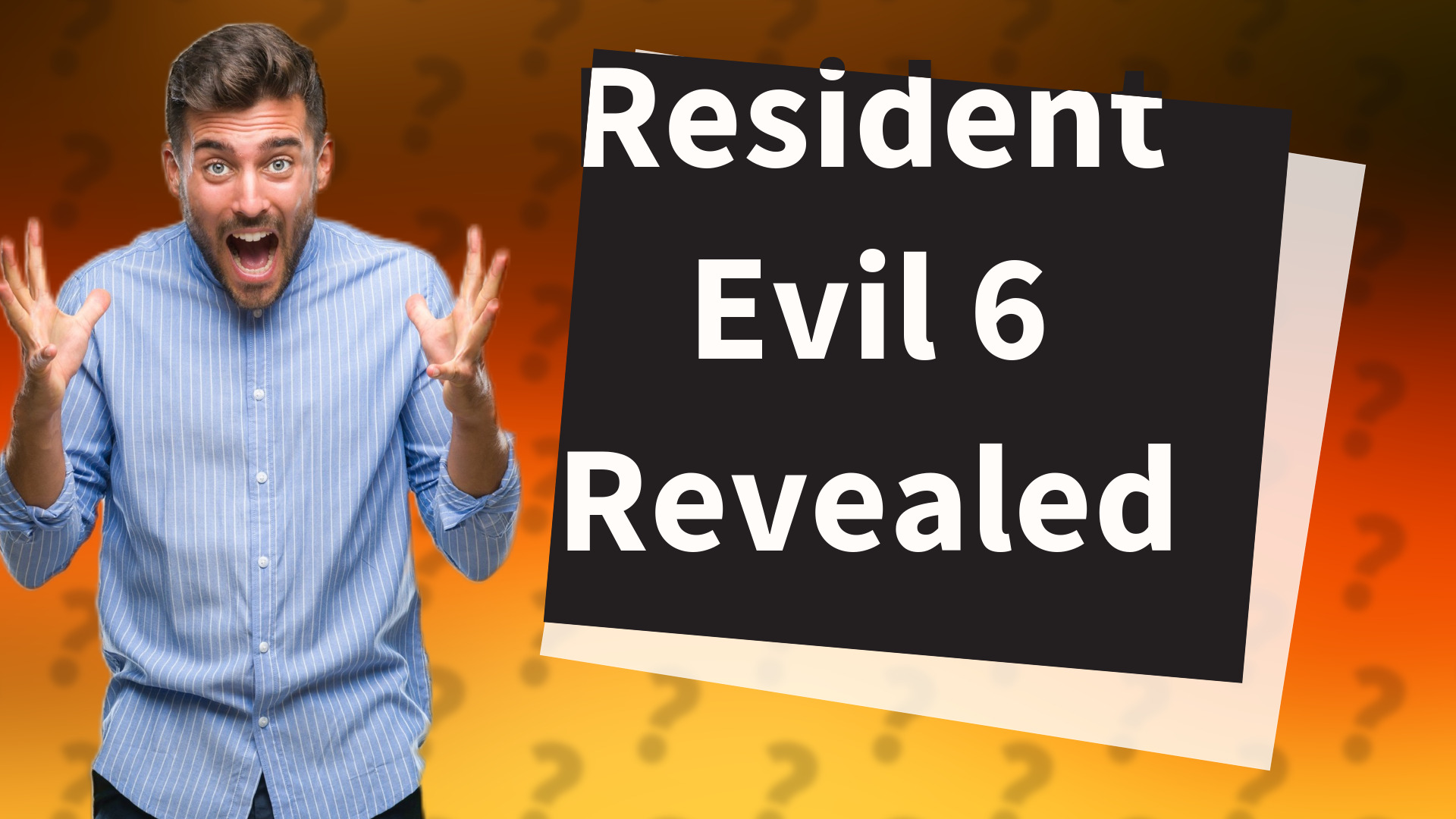 Resident Evil 6 Revealed