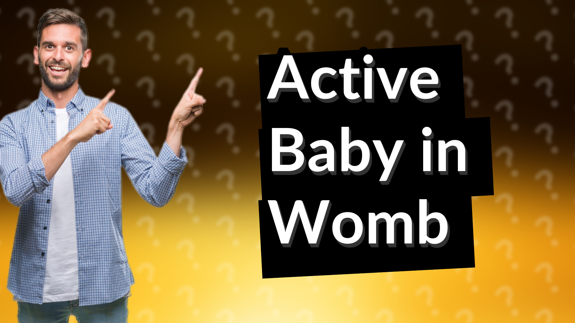 Active Baby in Womb