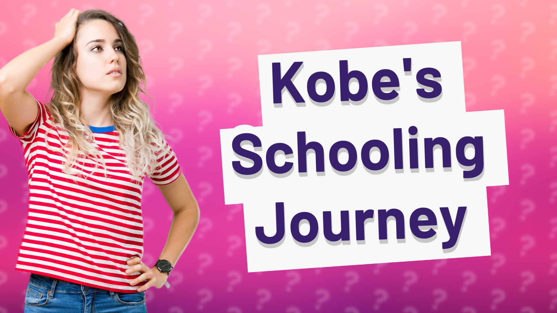 Kobe's Schooling Journey