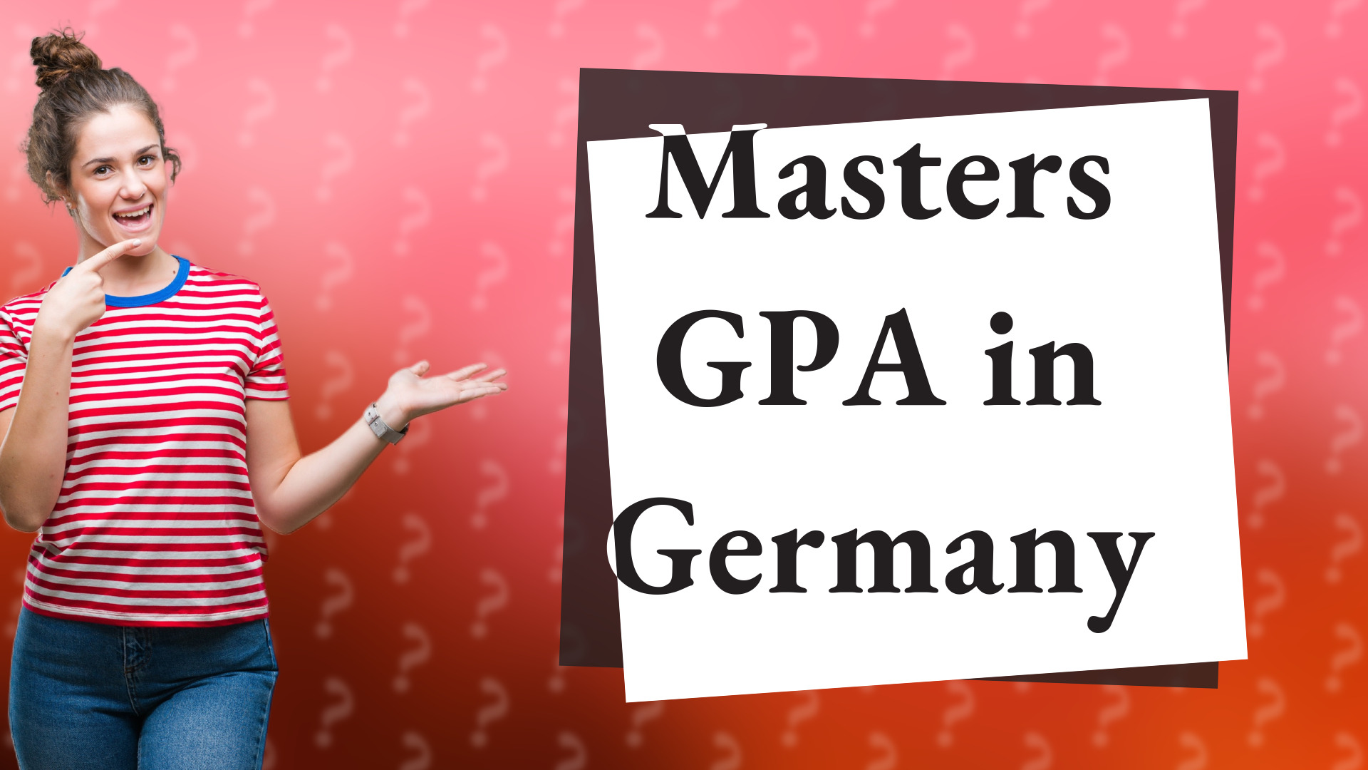 Masters GPA in Germany