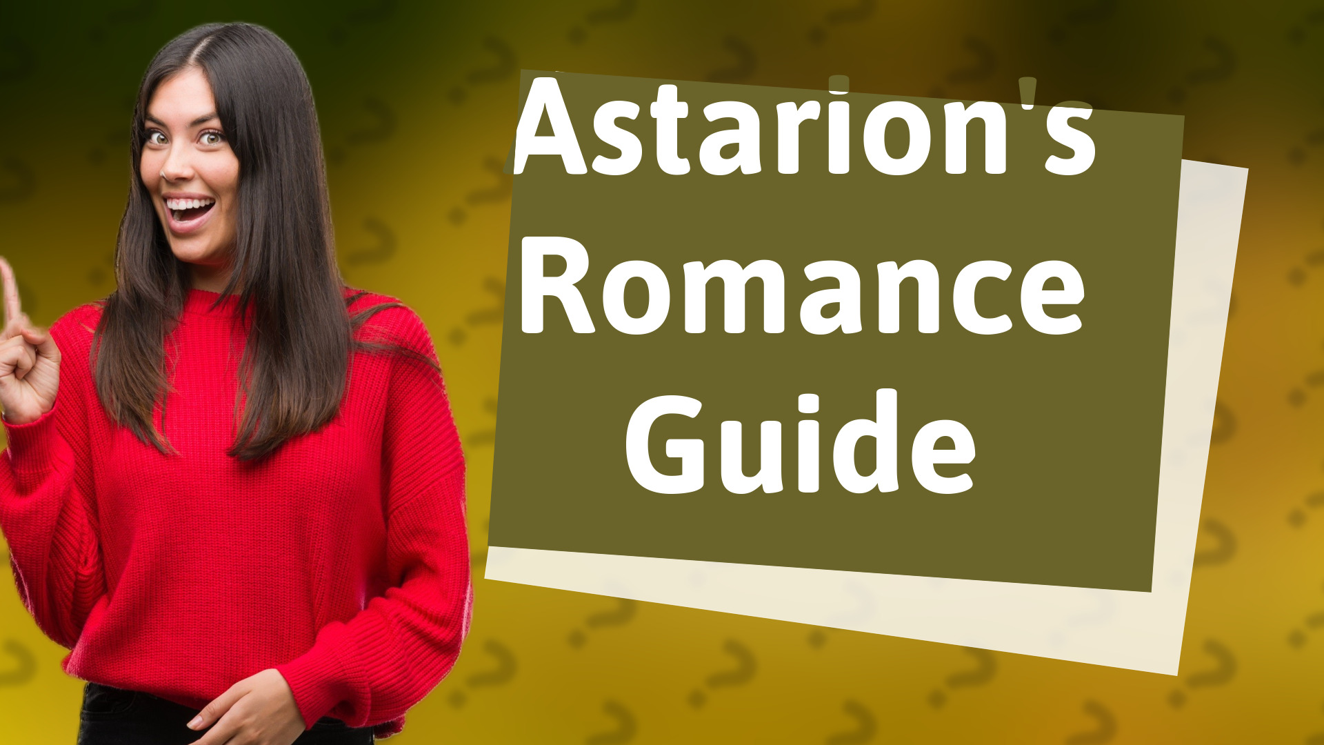 Astarion's Romance Guide