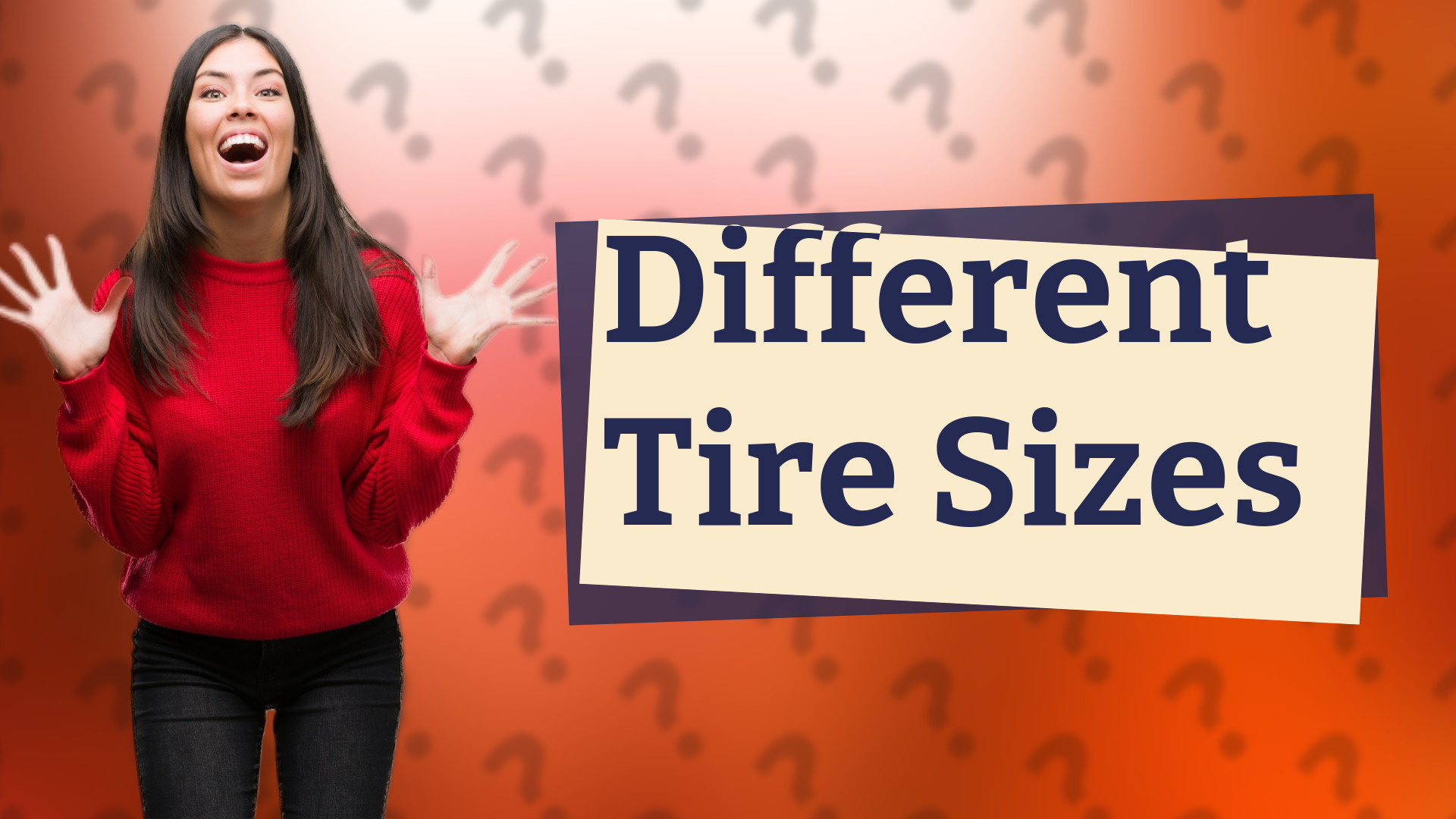 Different Tire Sizes
