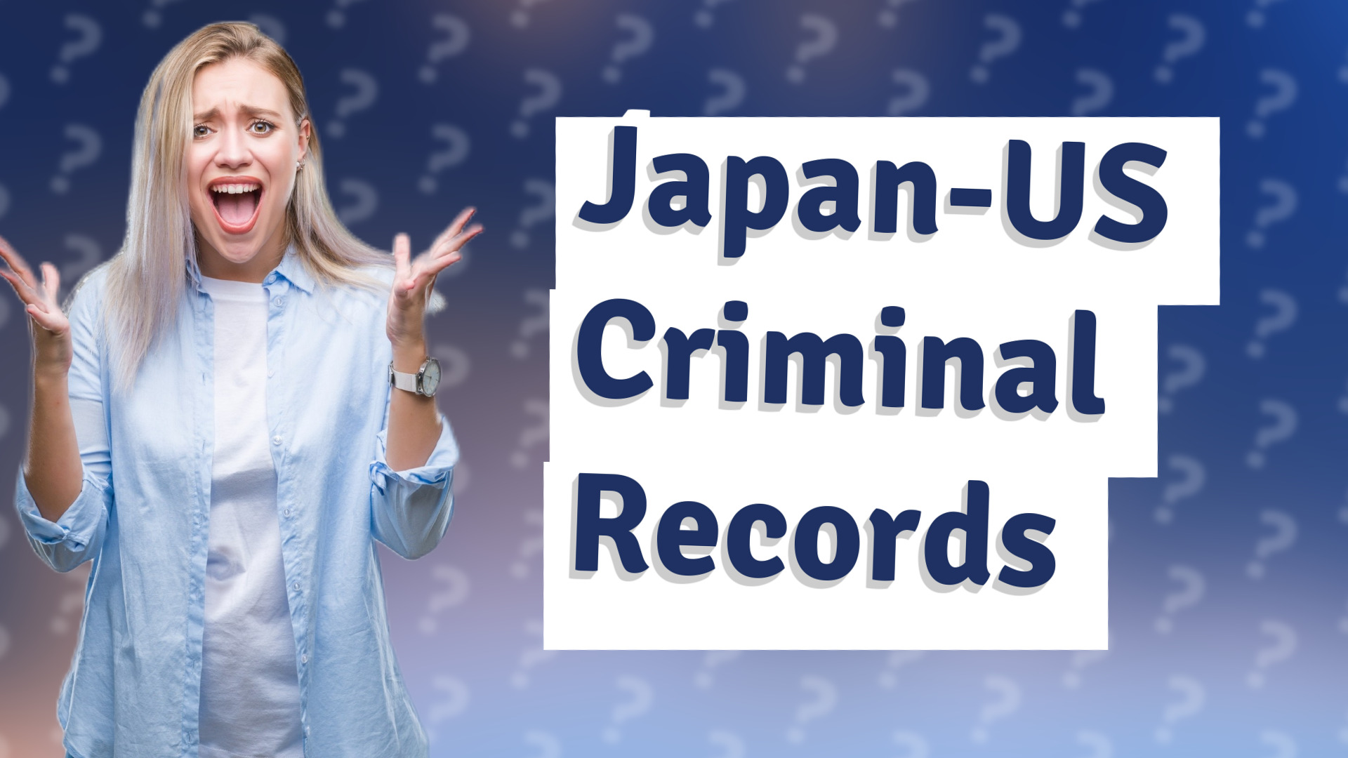 Japan-US Criminal Records