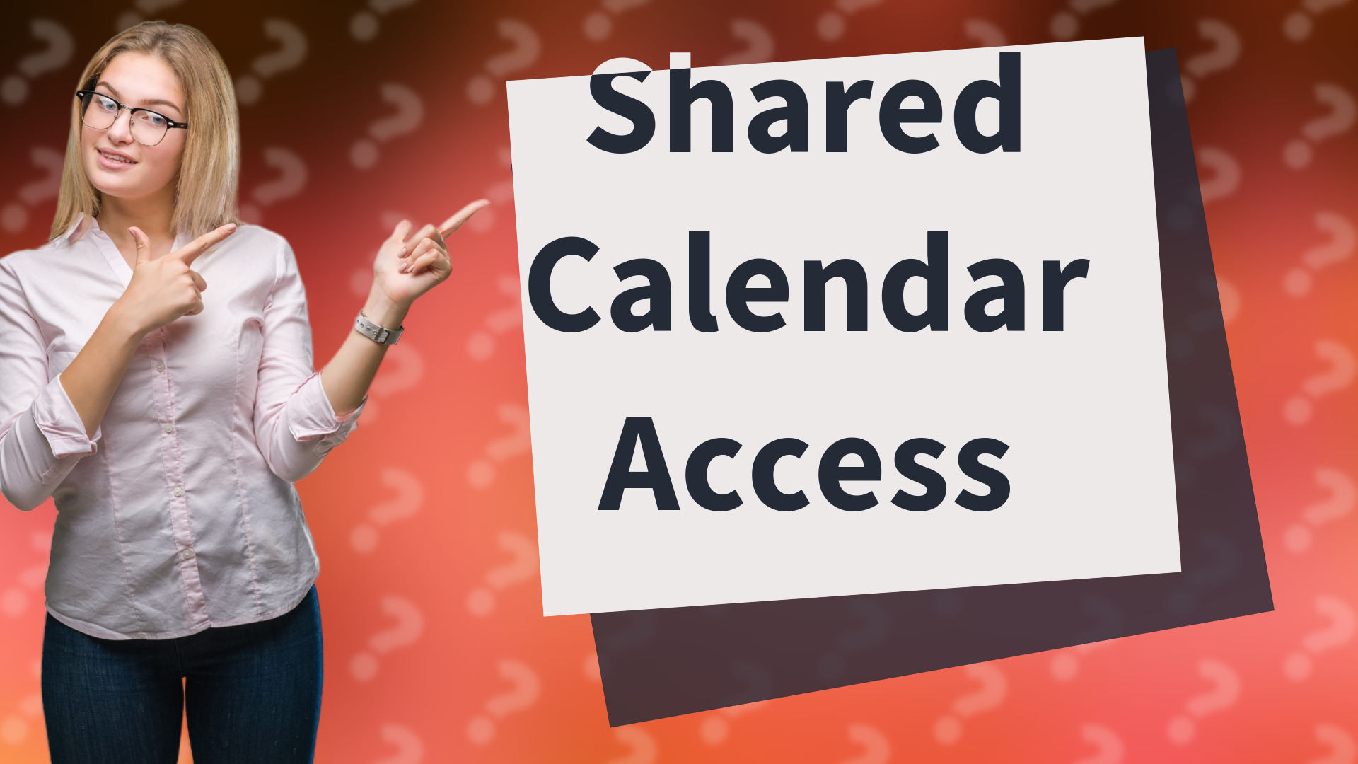 Shared Calendar Access
