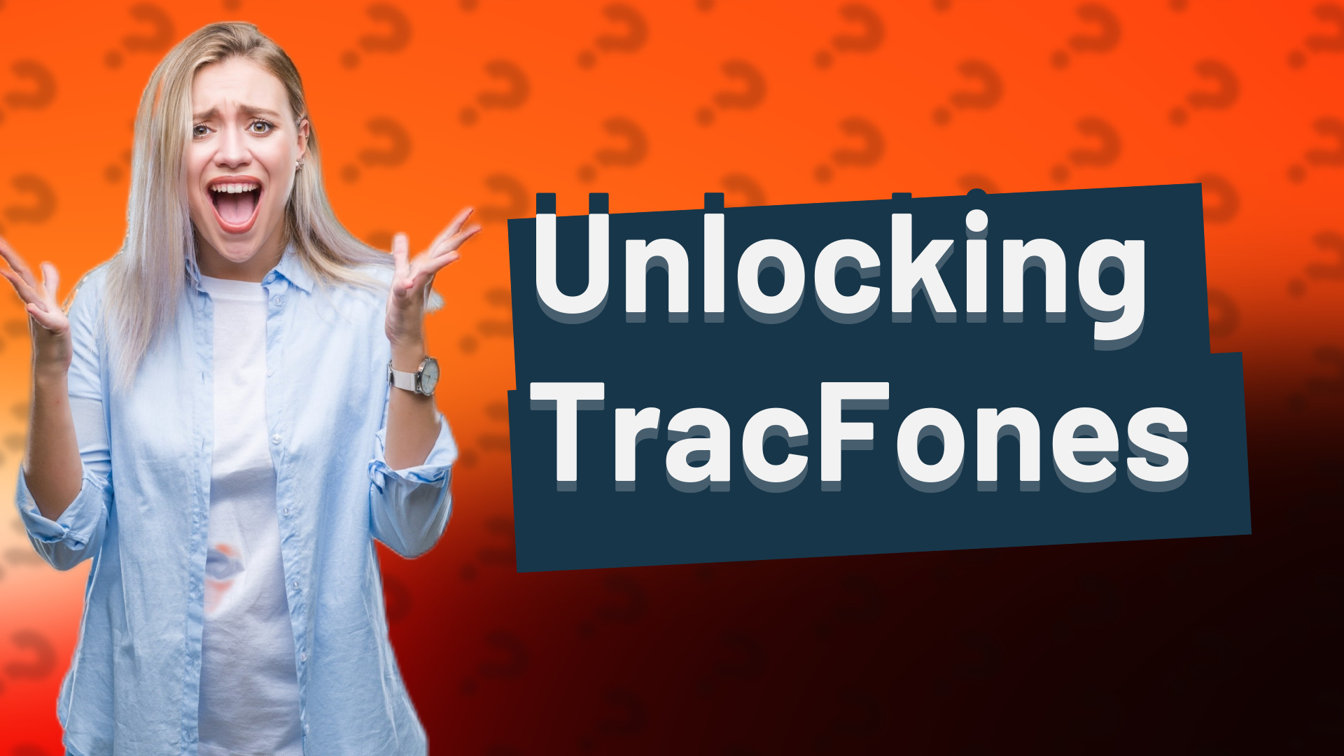 Unlocking TracFones