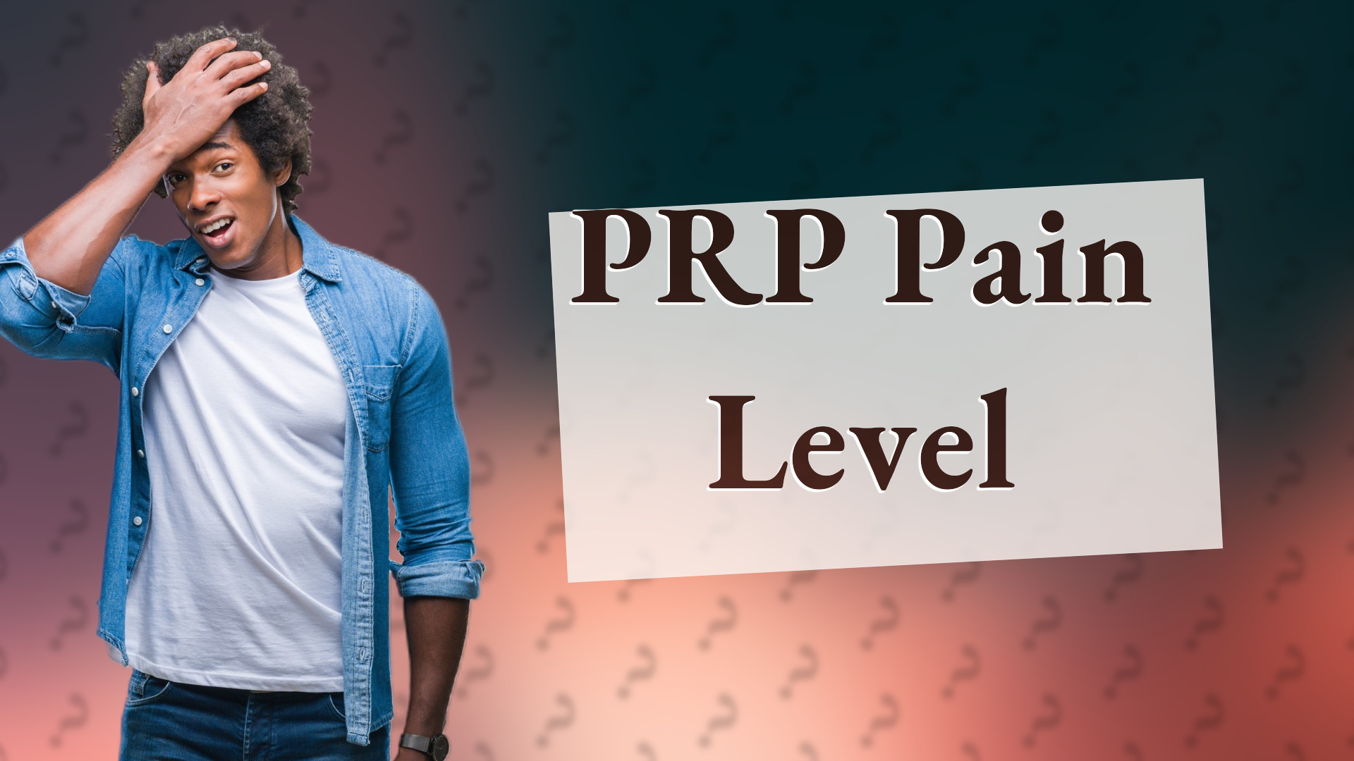 PRP Pain Level